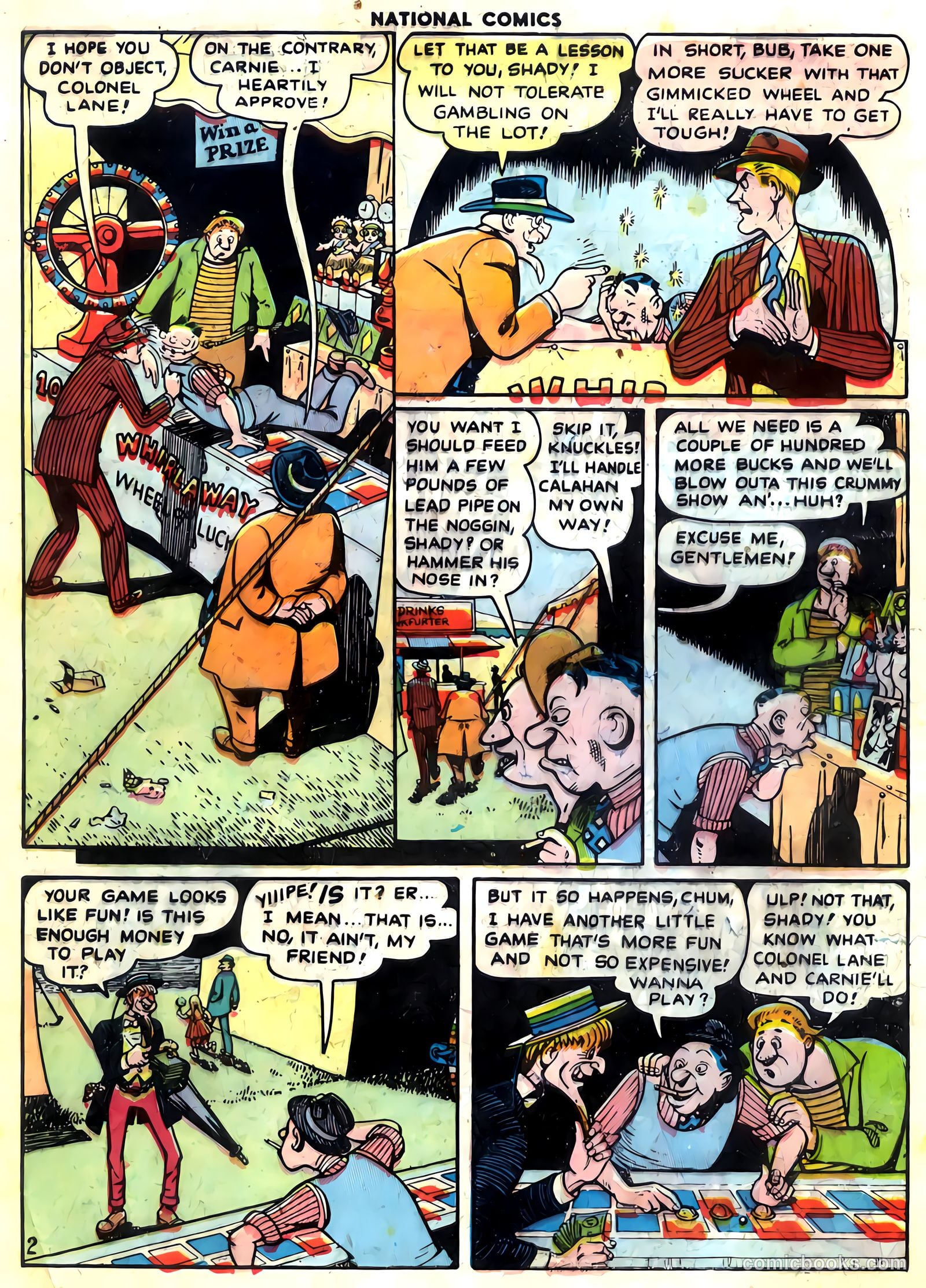 National Comics #73 — page 4 of 36