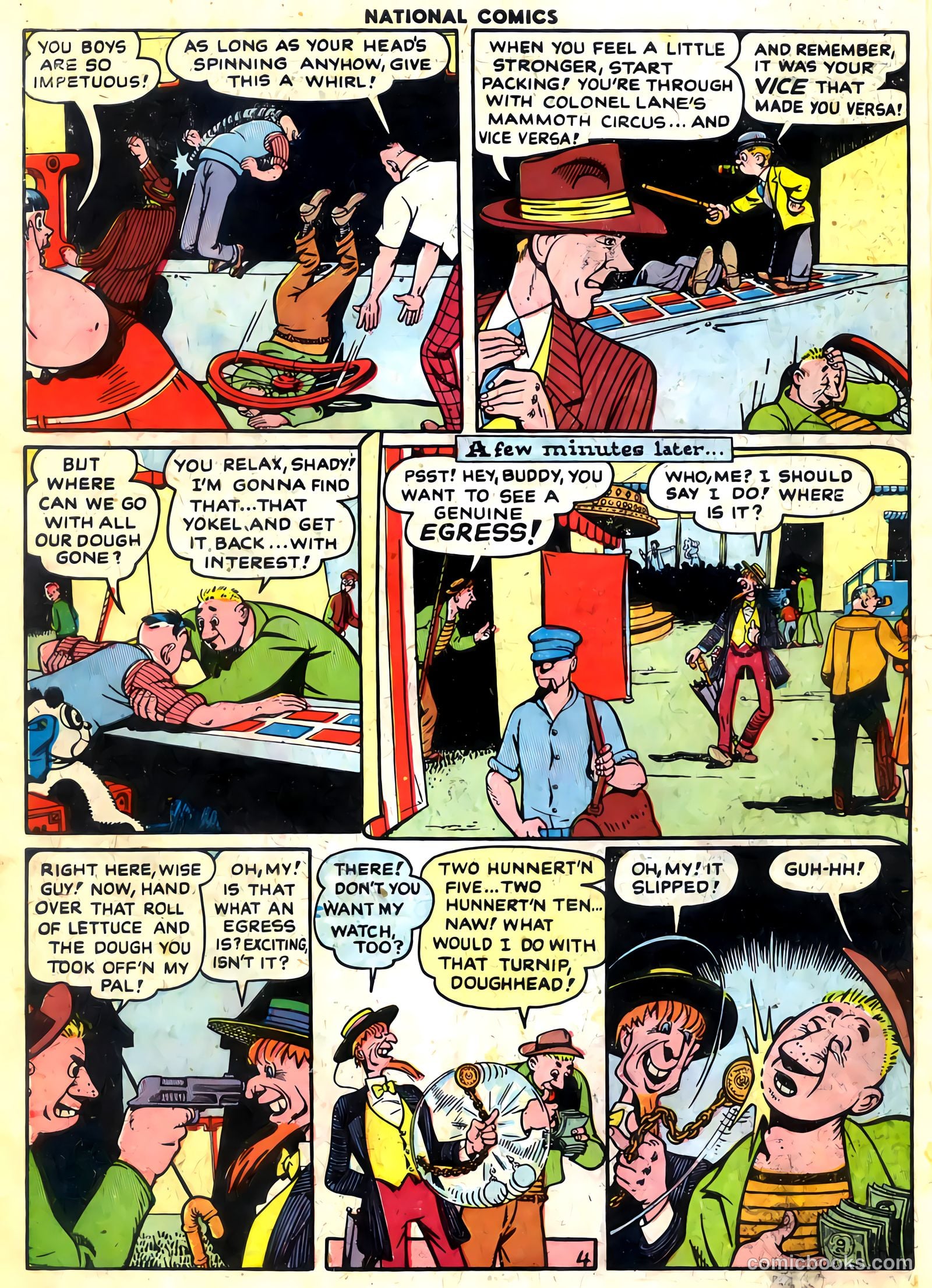 National Comics #73 — page 6 of 36