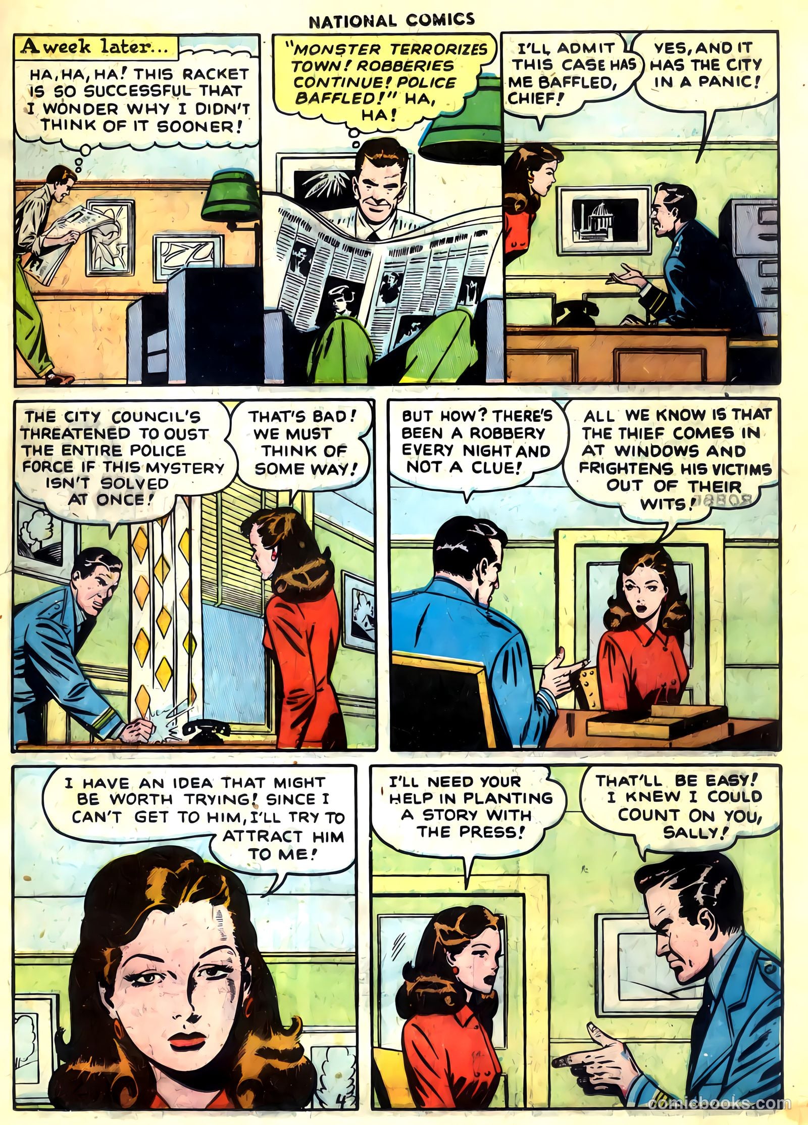 National Comics #73 — page 17 of 36