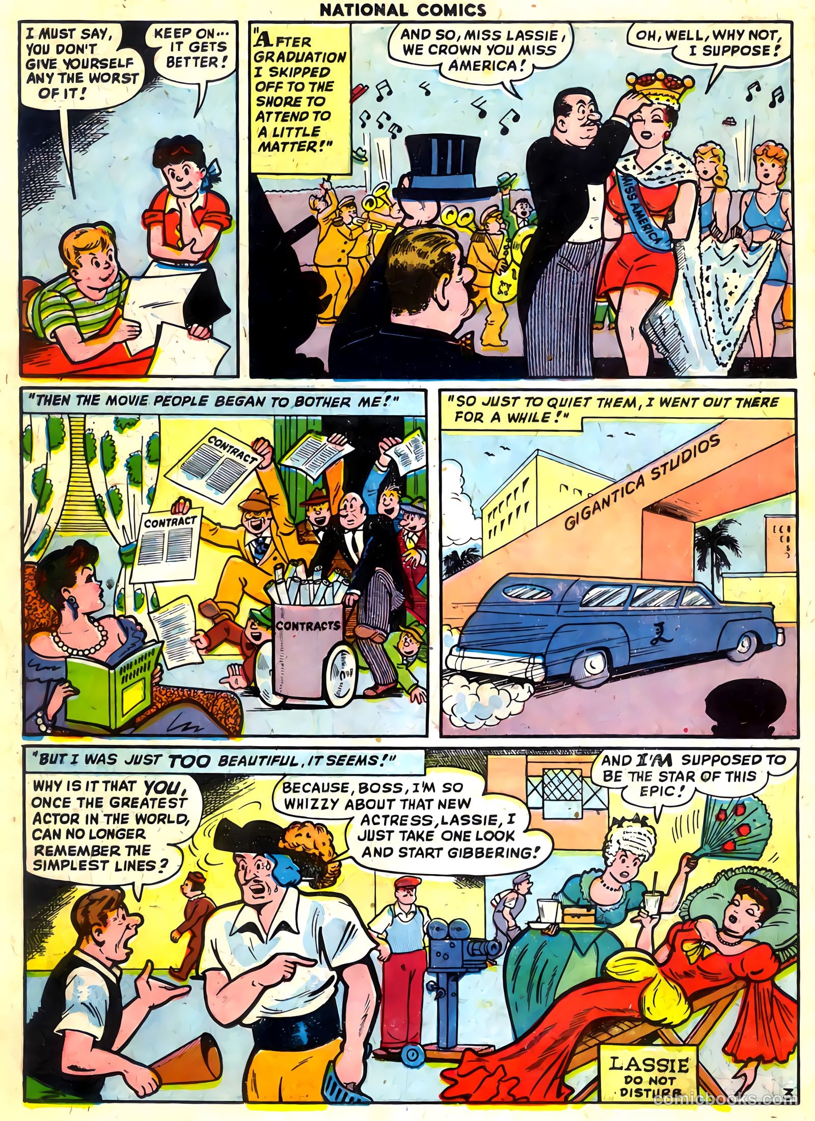 National Comics #73 — page 22 of 36