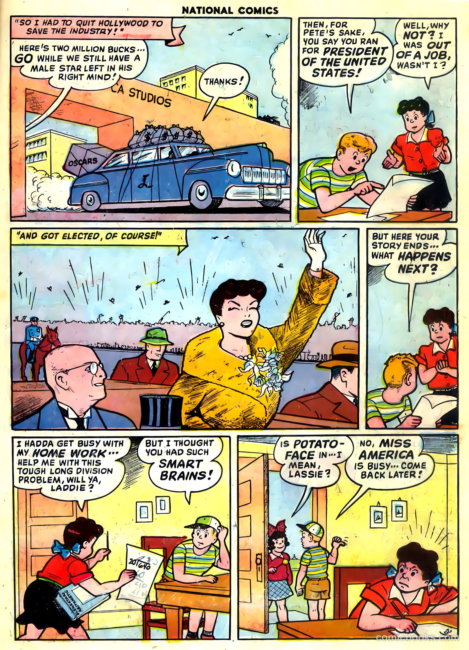 National Comics #73 — page 23 of 36