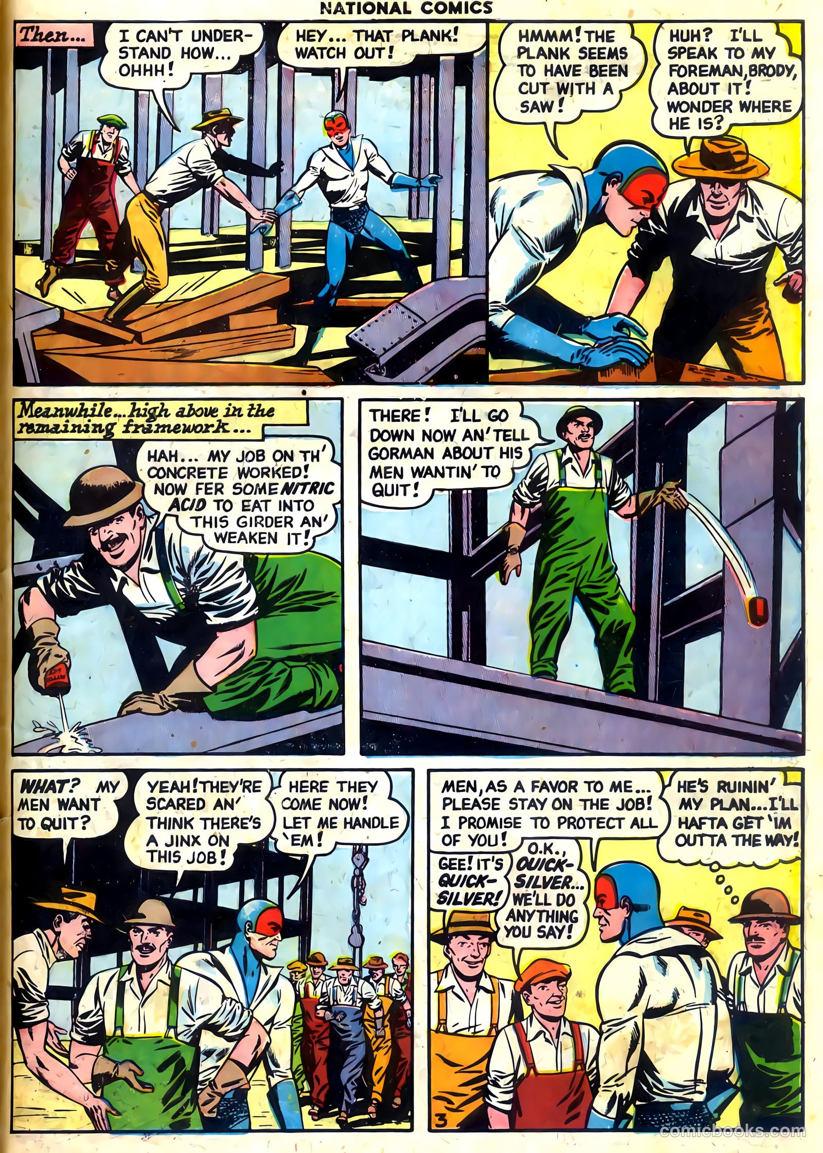 National Comics #73 — page 31 of 36