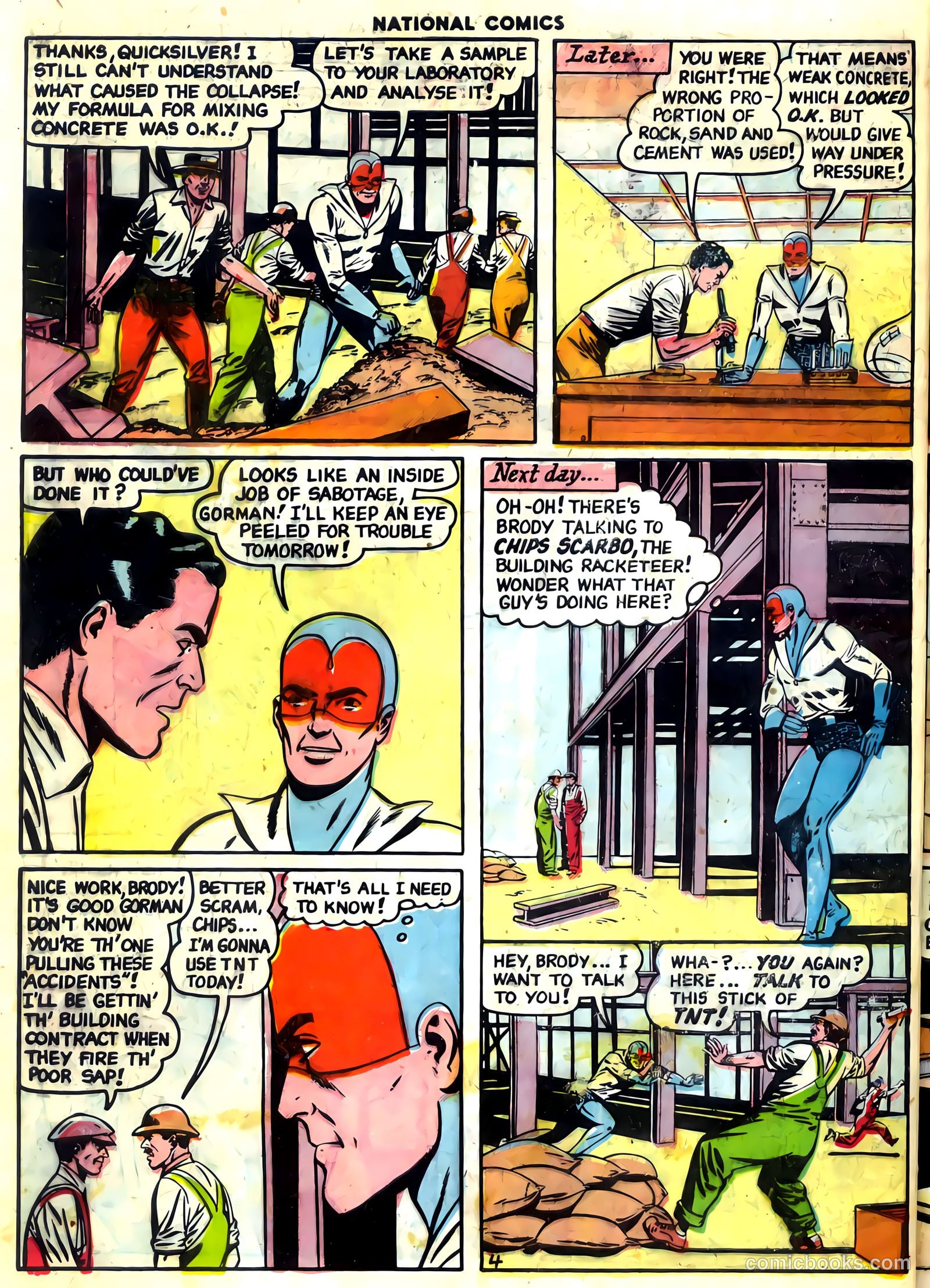 National Comics #73 — page 32 of 36