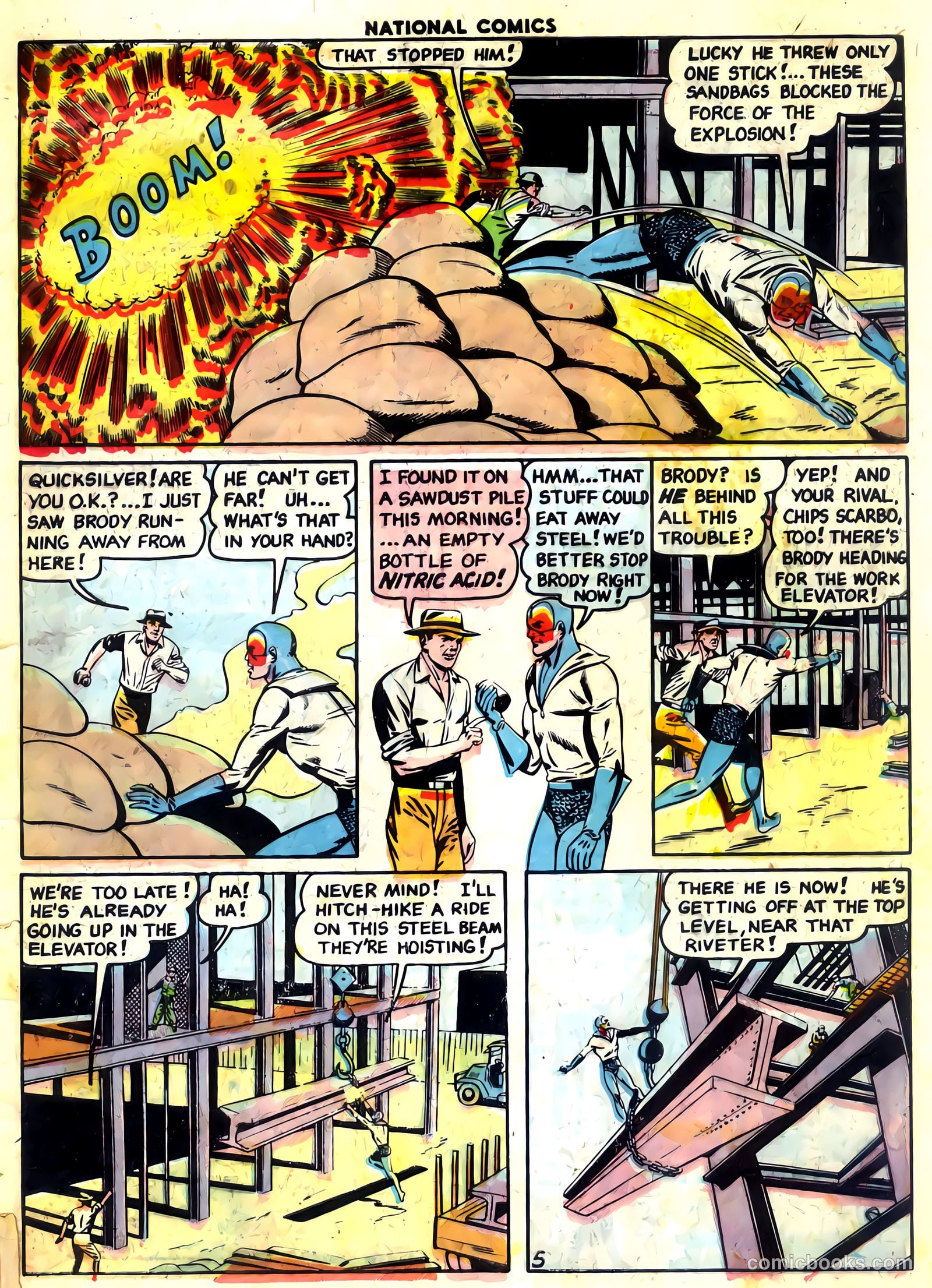 National Comics #73 — page 33 of 36