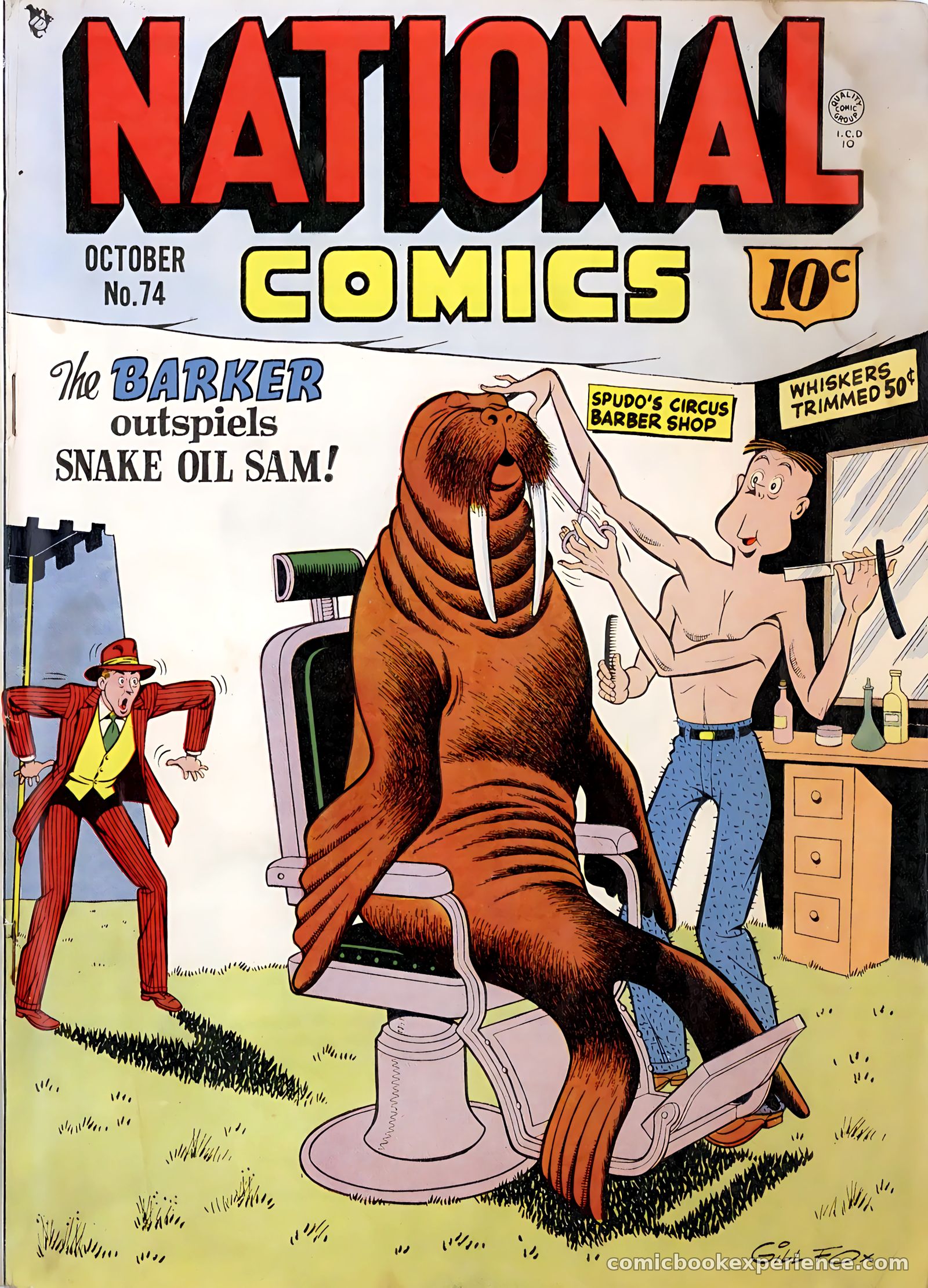 National Comics #74 — page 1 of 36