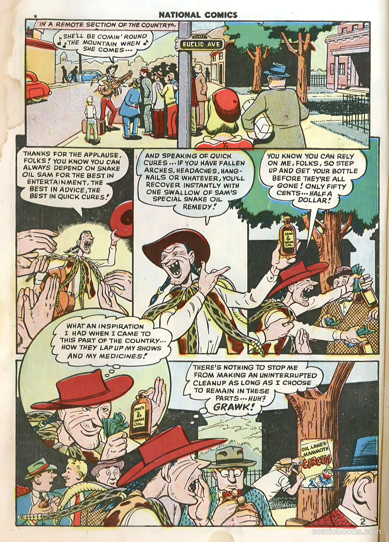 National Comics #74 — page 4 of 36