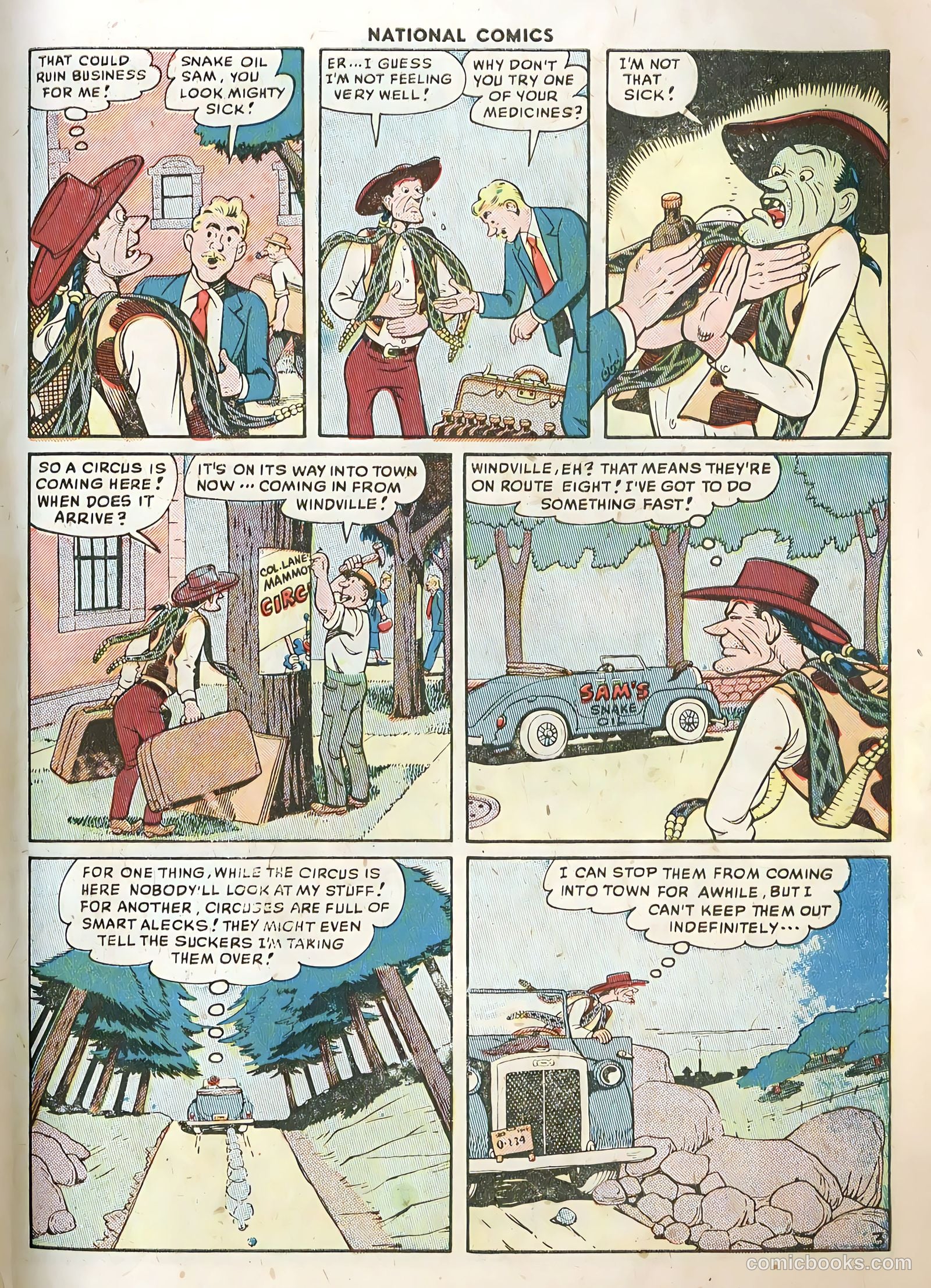 National Comics #74 — page 5 of 36