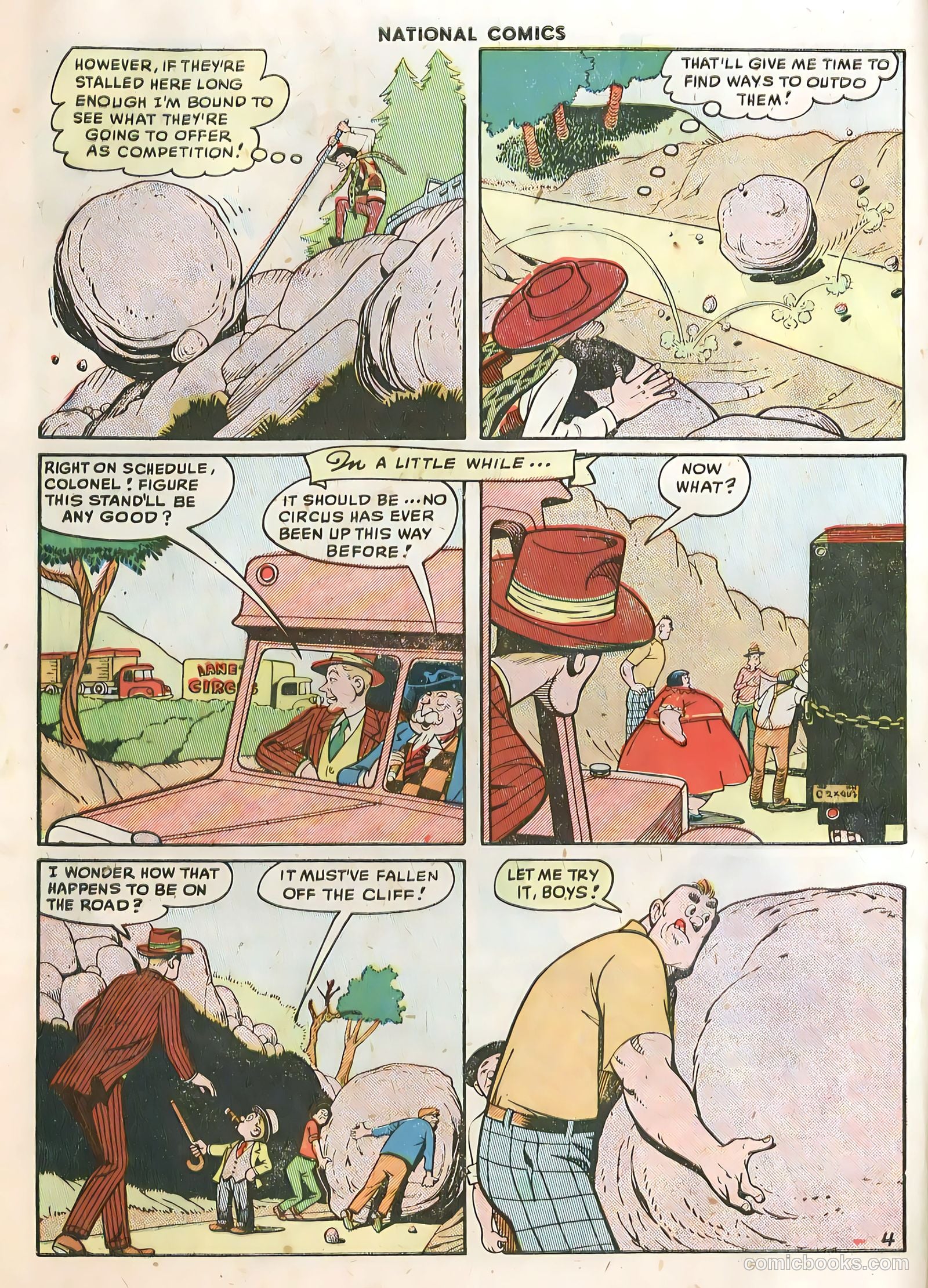 National Comics #74 — page 6 of 36