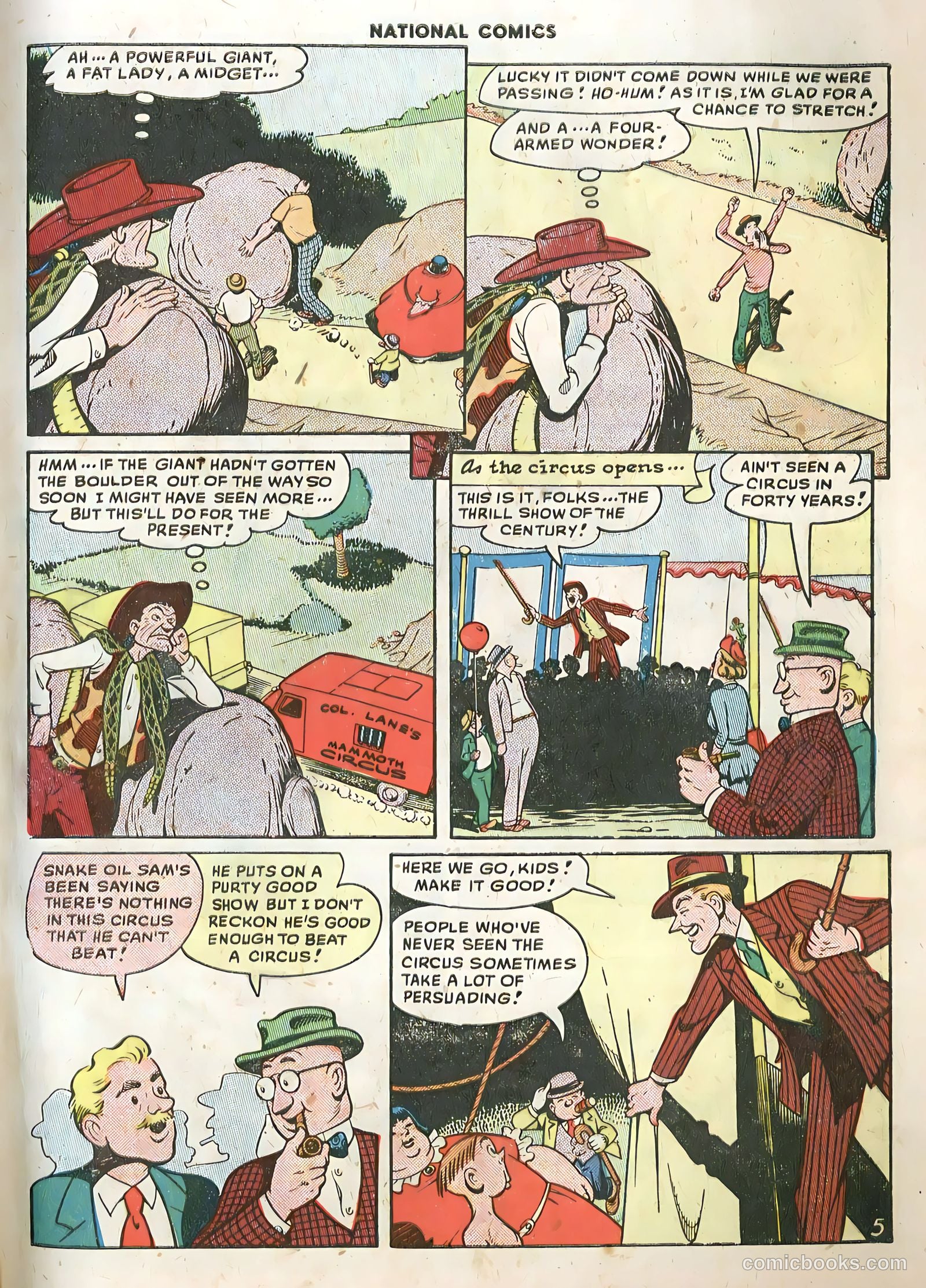 National Comics #74 — page 7 of 36