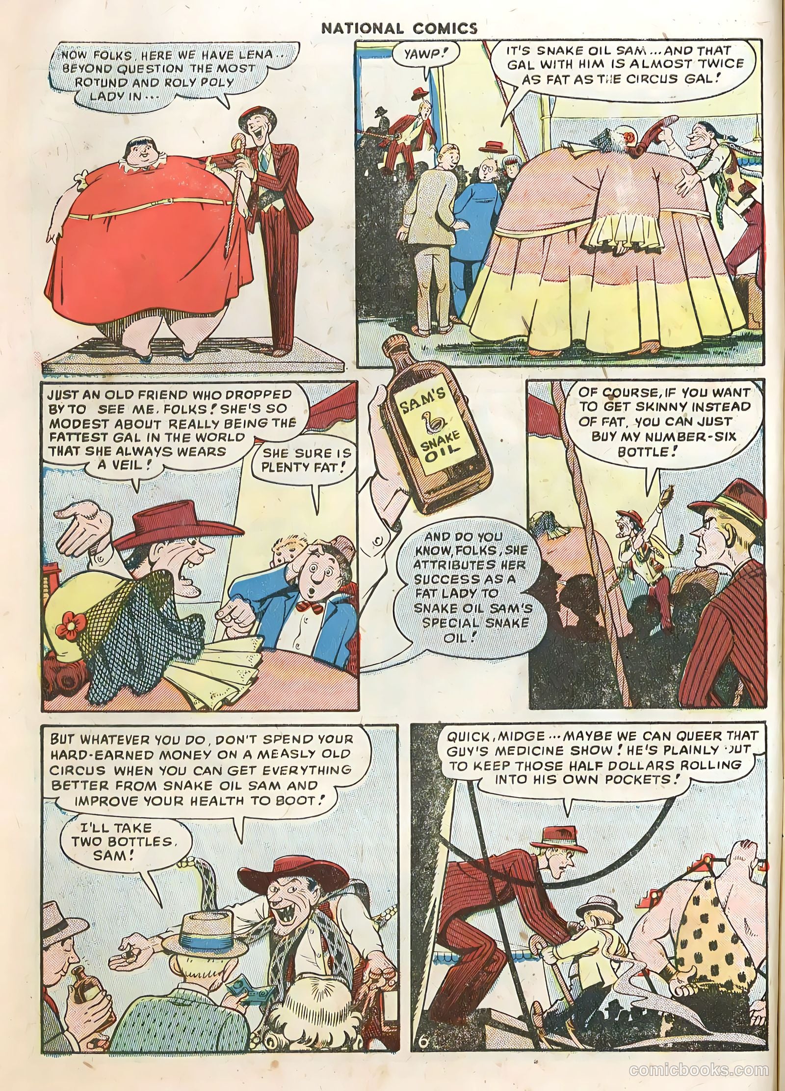 National Comics #74 — page 8 of 36