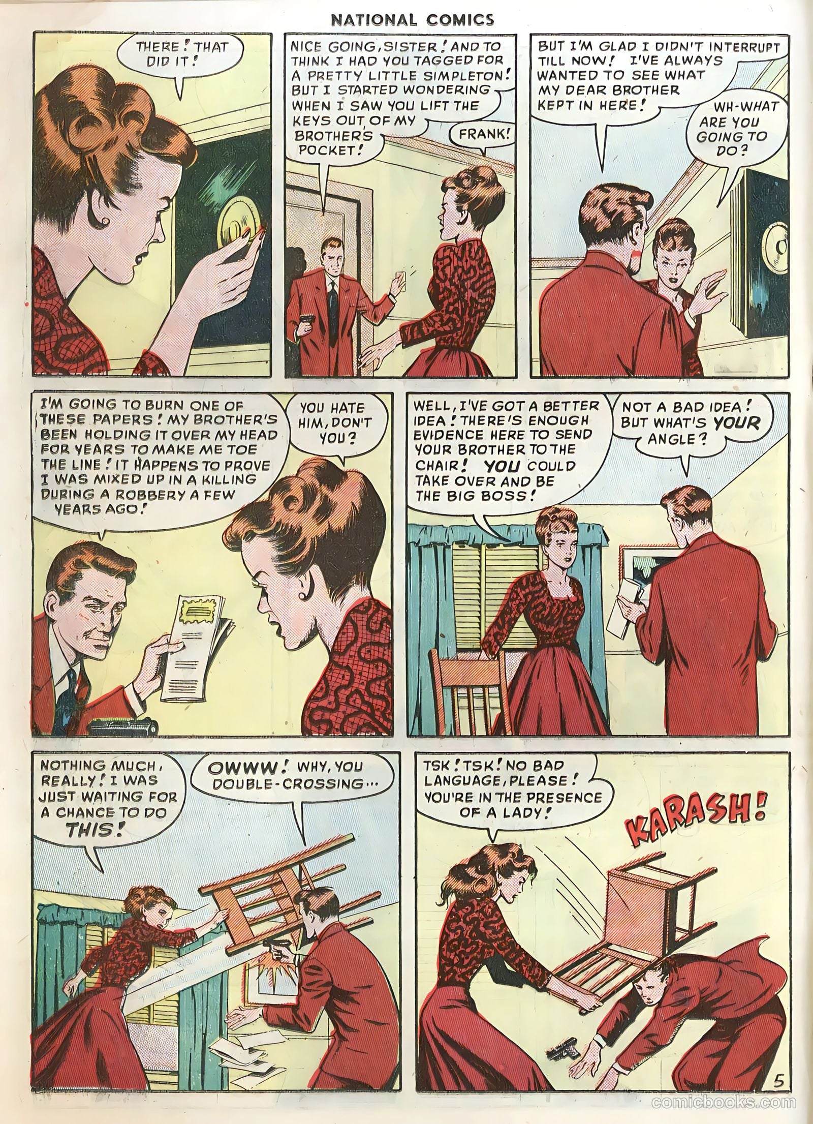 National Comics #74 — page 18 of 36