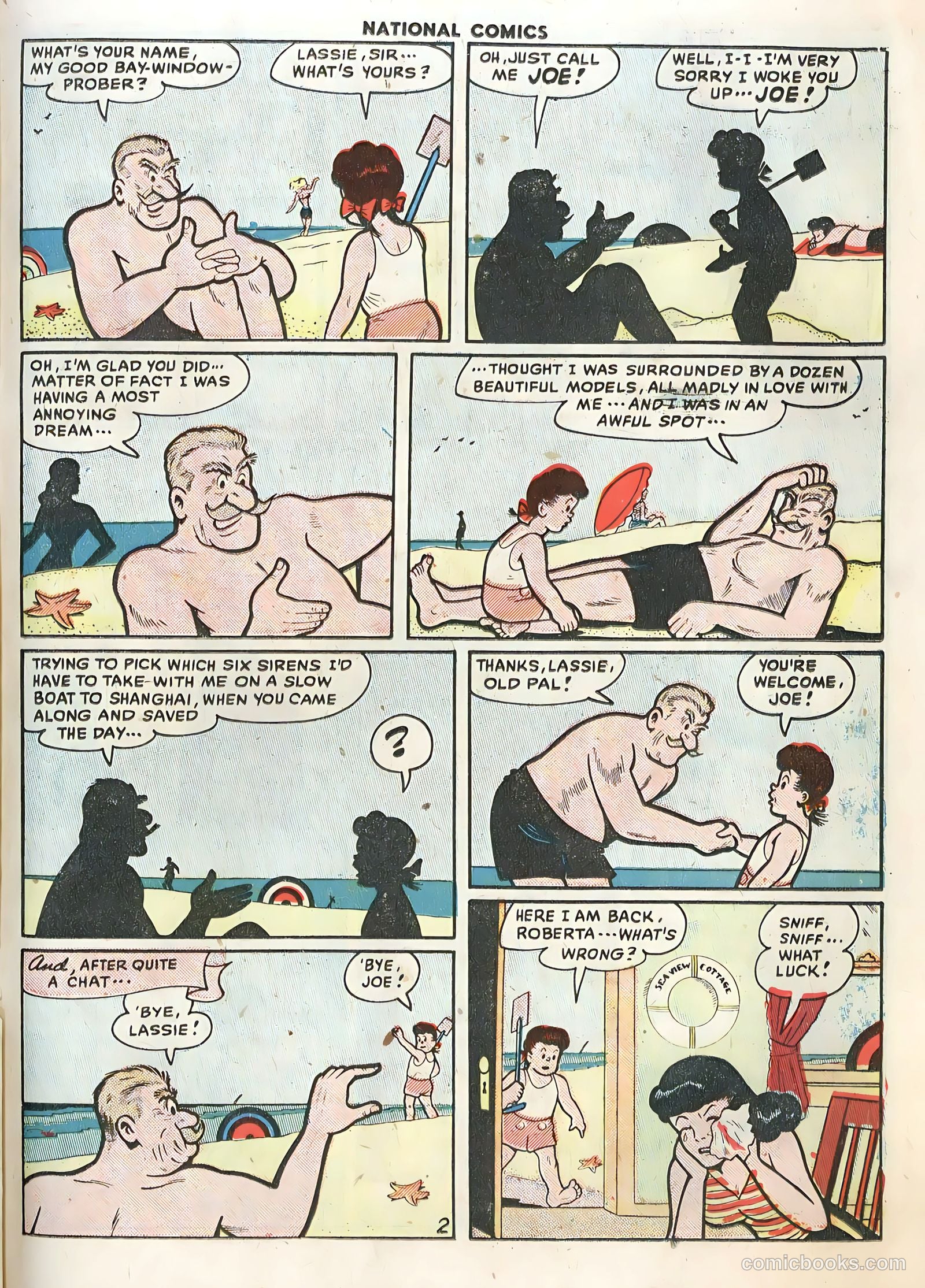 National Comics #74 — page 21 of 36