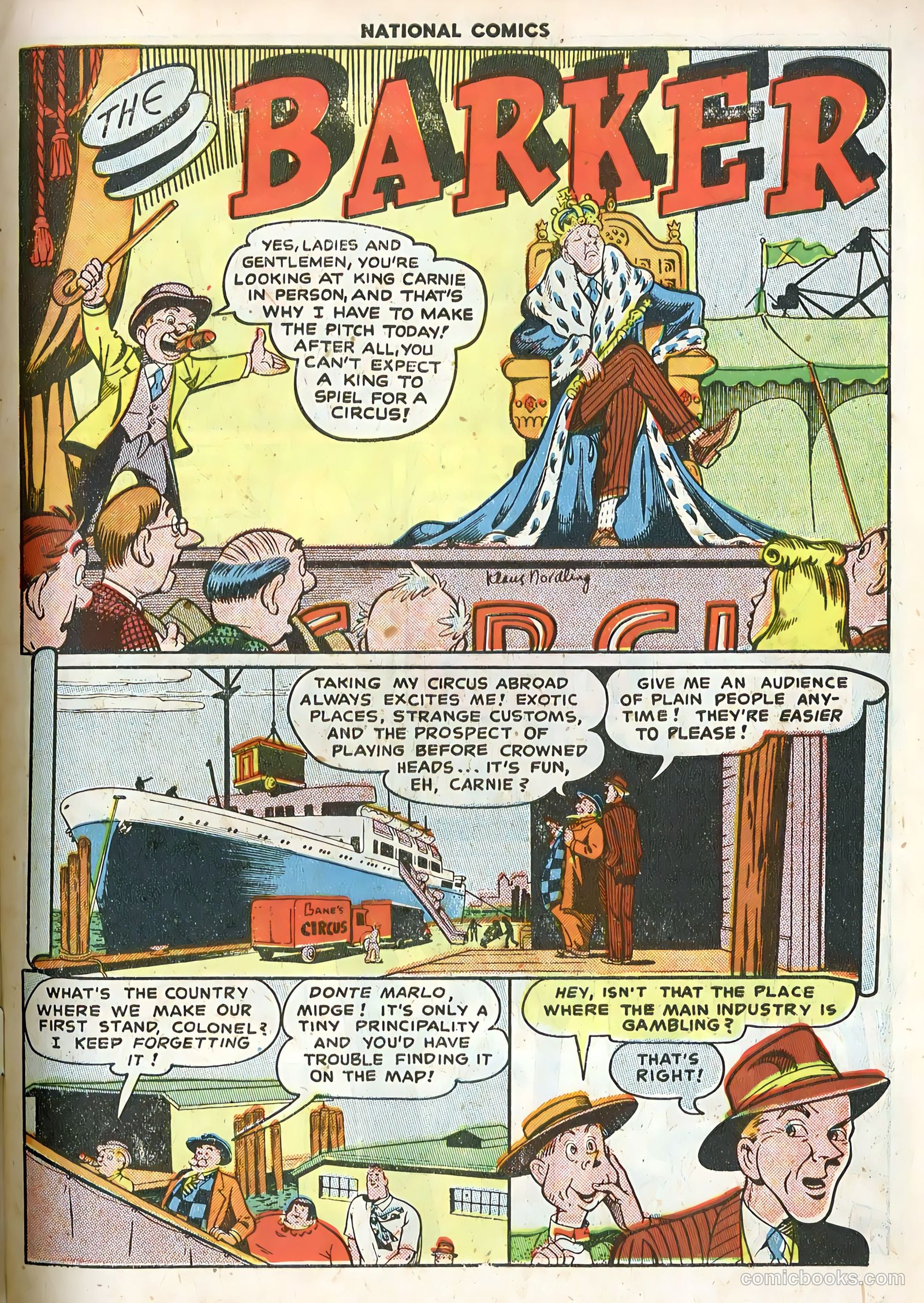 National Comics #75 — page 3 of 36