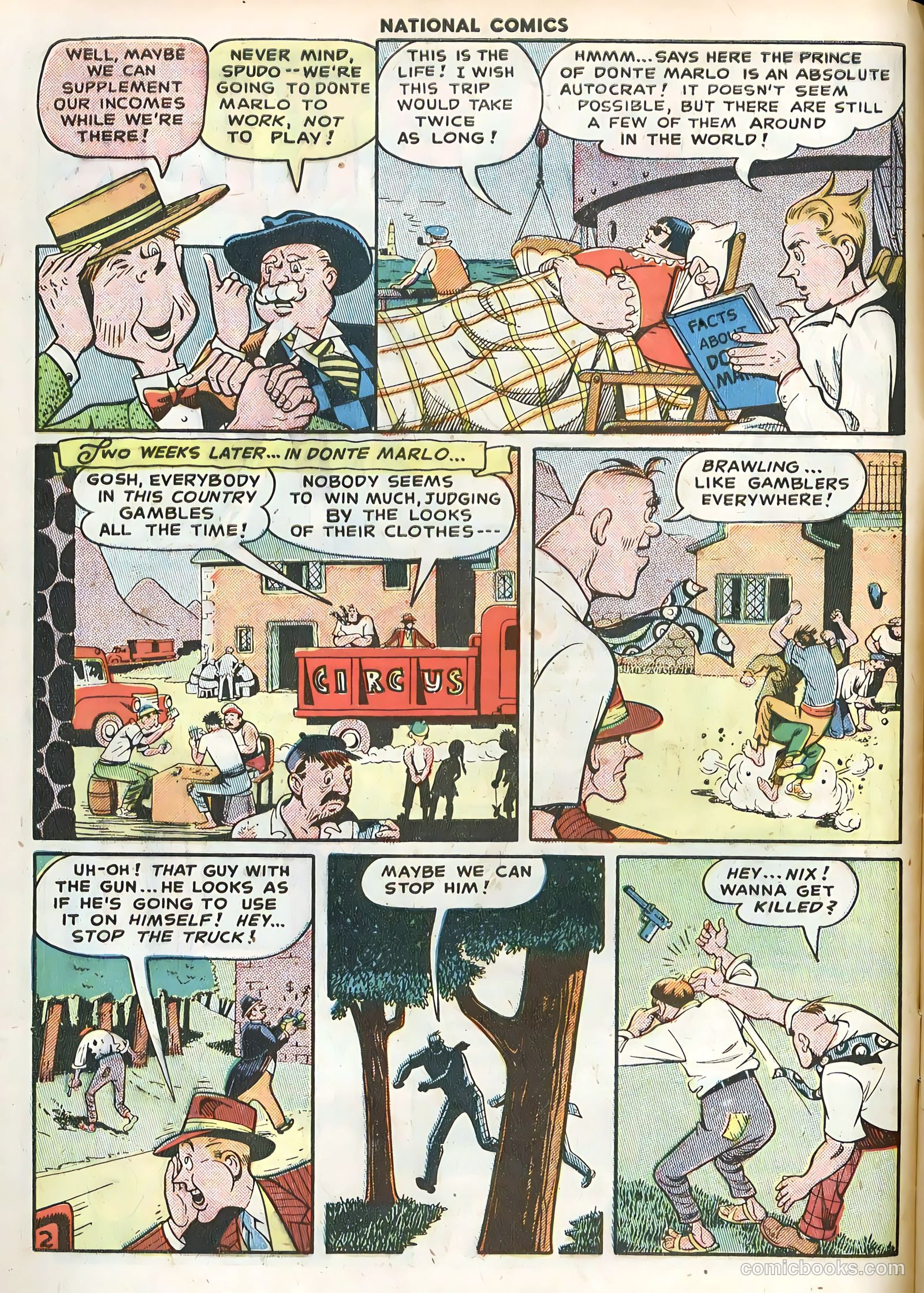 National Comics #75 — page 4 of 36