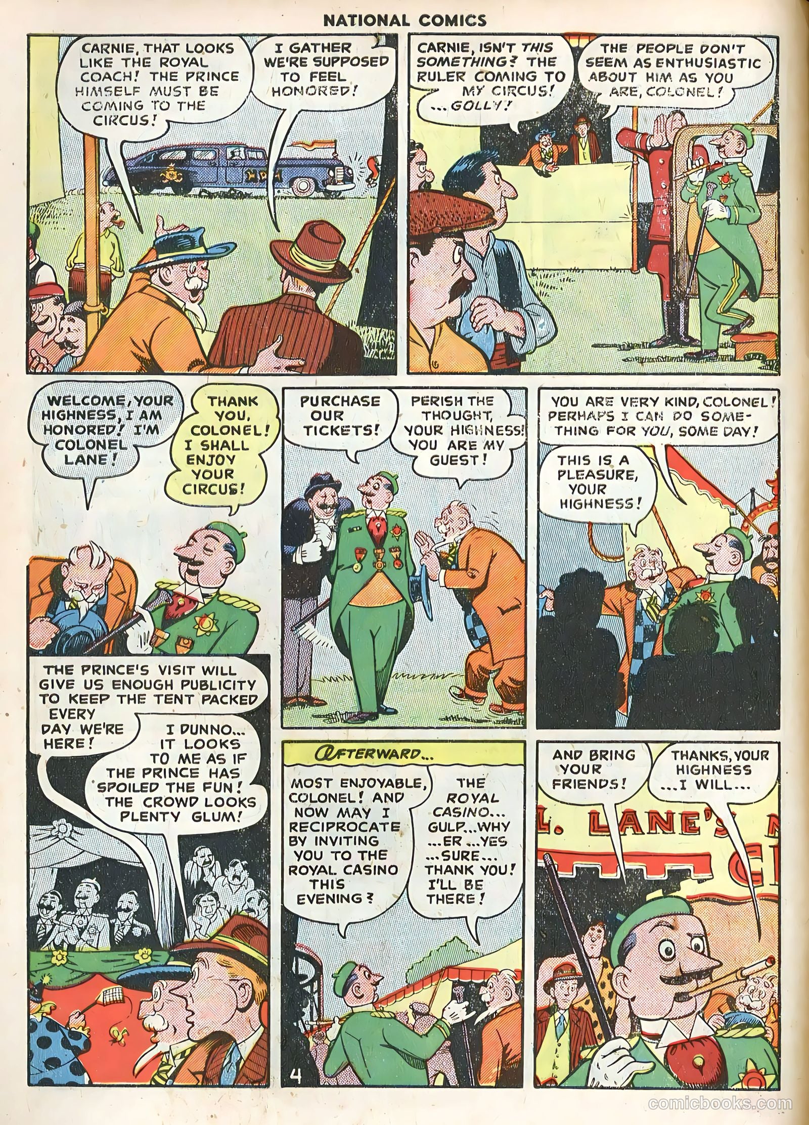 National Comics #75 — page 6 of 36