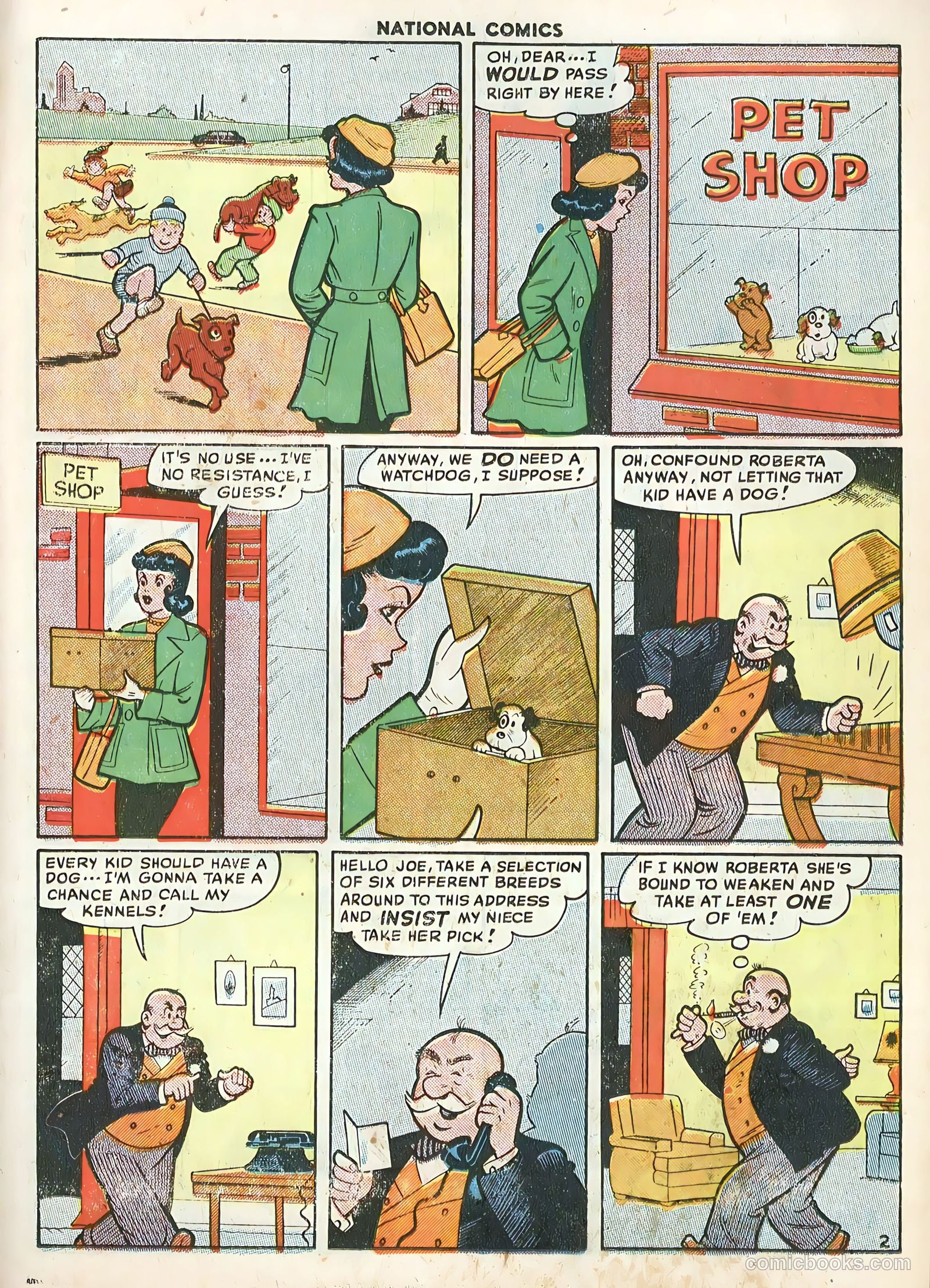 National Comics #75 — page 15 of 36