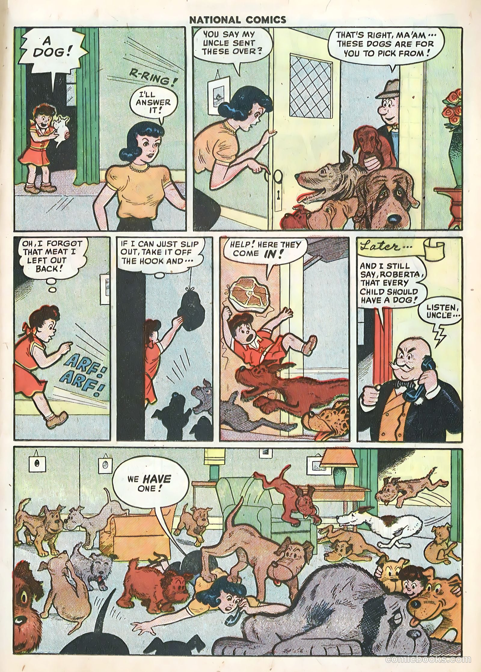 National Comics #75 — page 17 of 36
