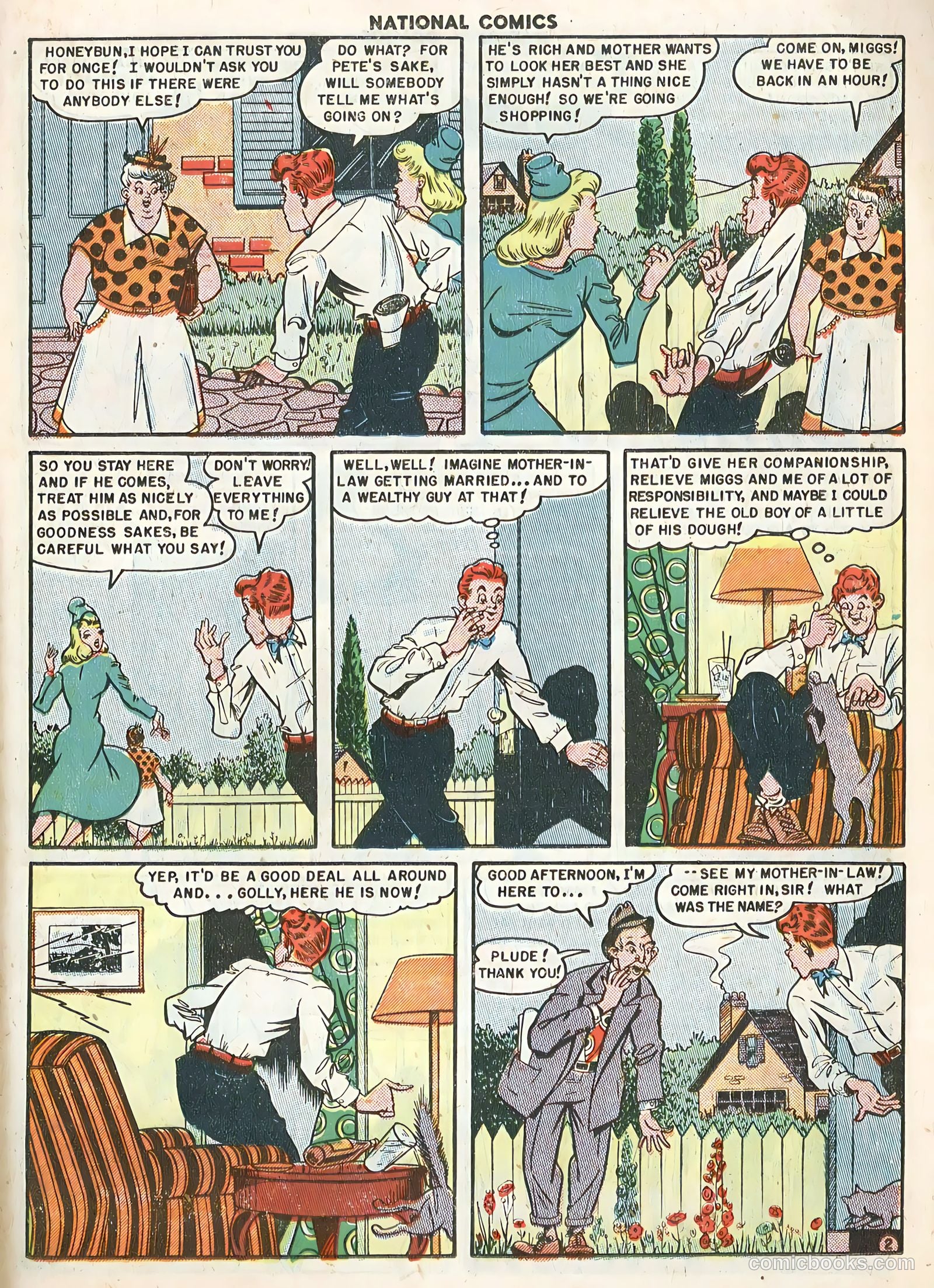 National Comics #75 — page 19 of 36