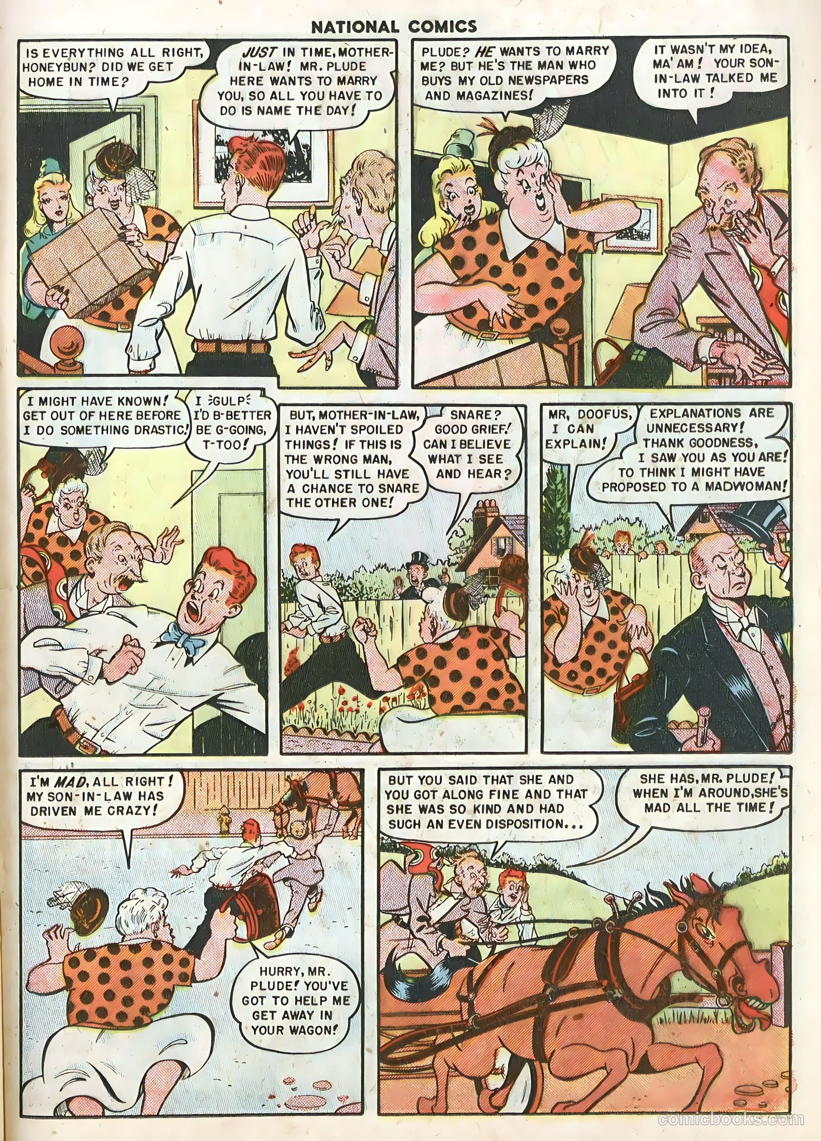 National Comics #75 — page 21 of 36