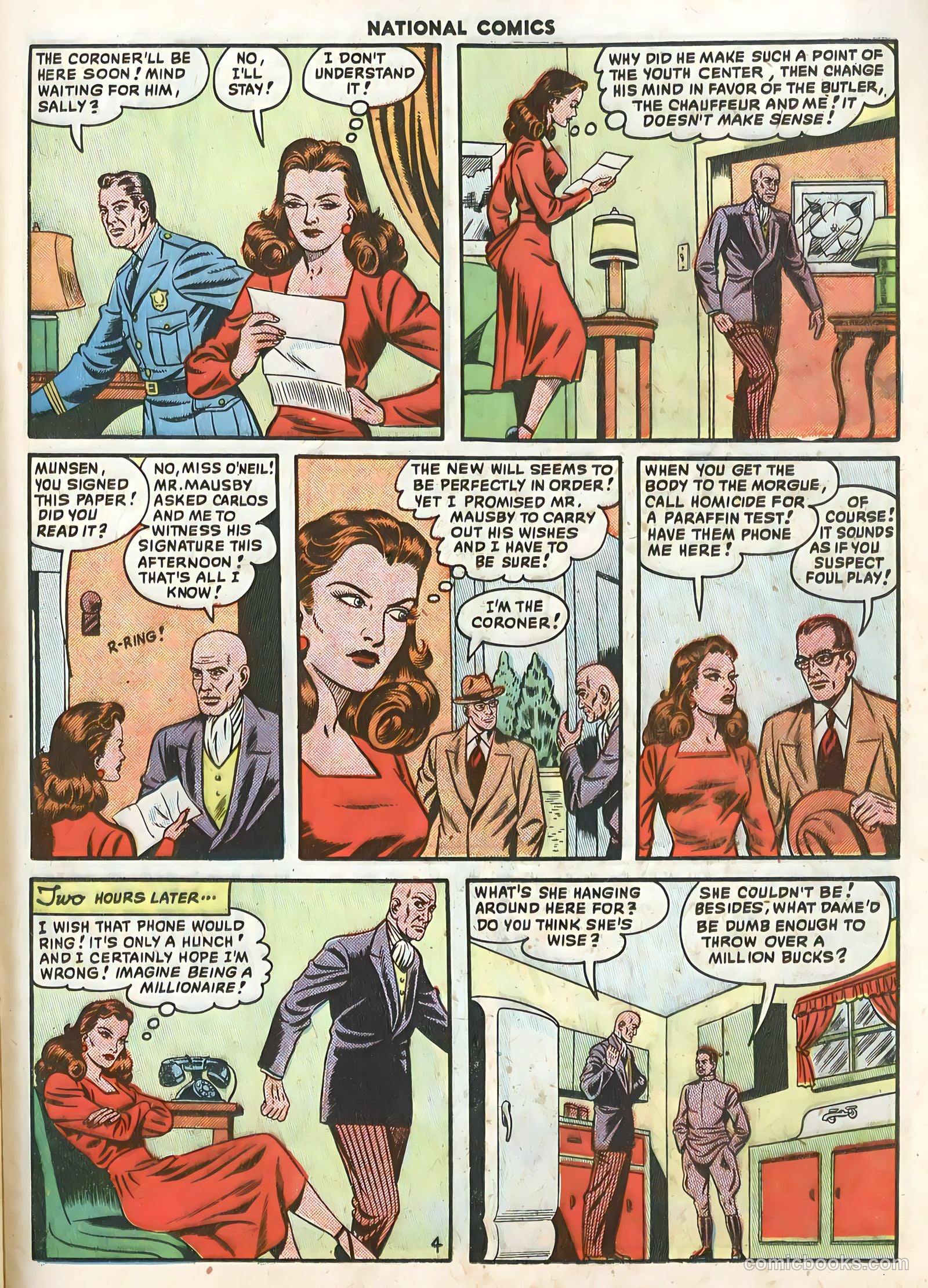 National Comics #75 — page 25 of 36