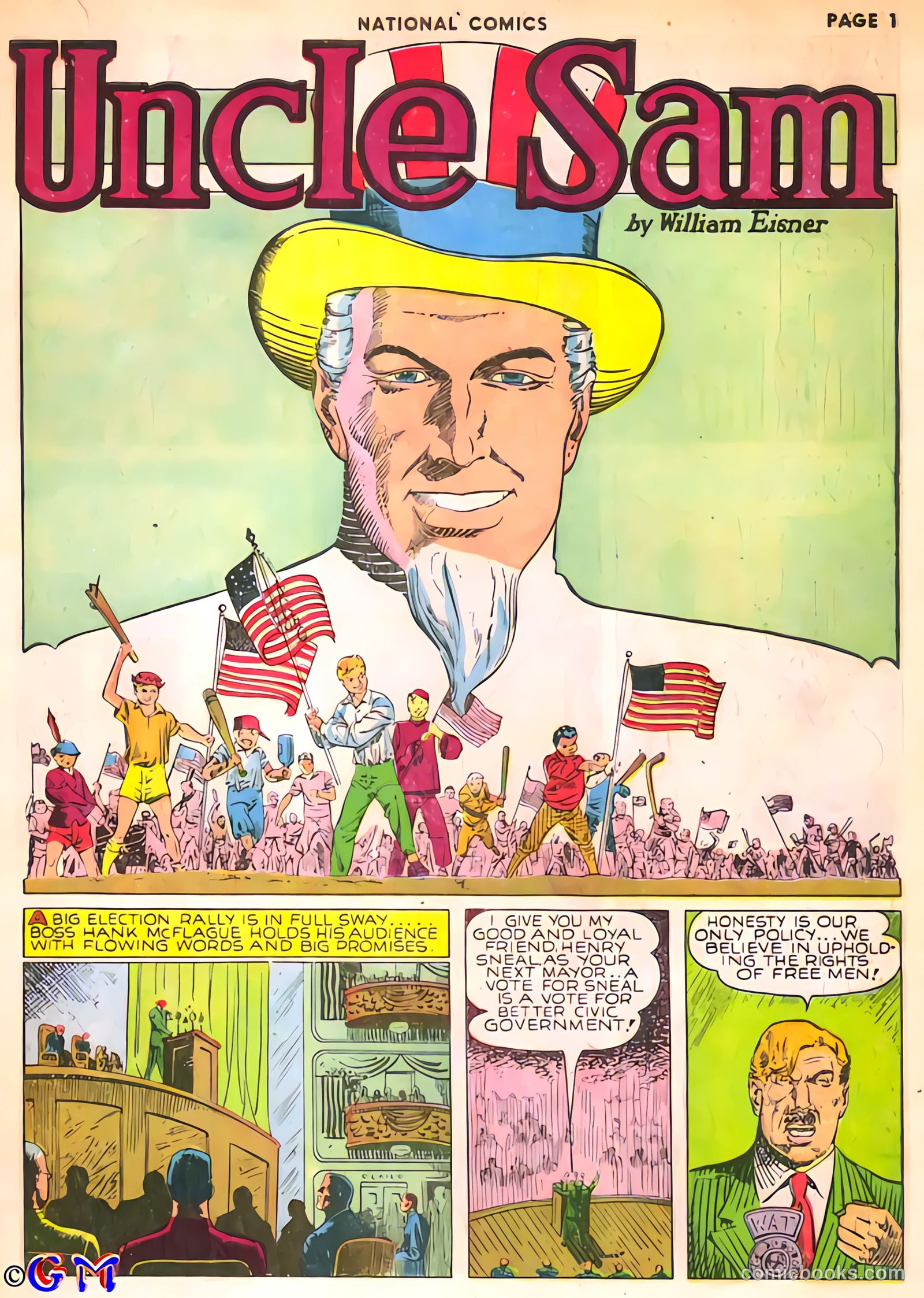 National Comics #9 — page 3 of 68