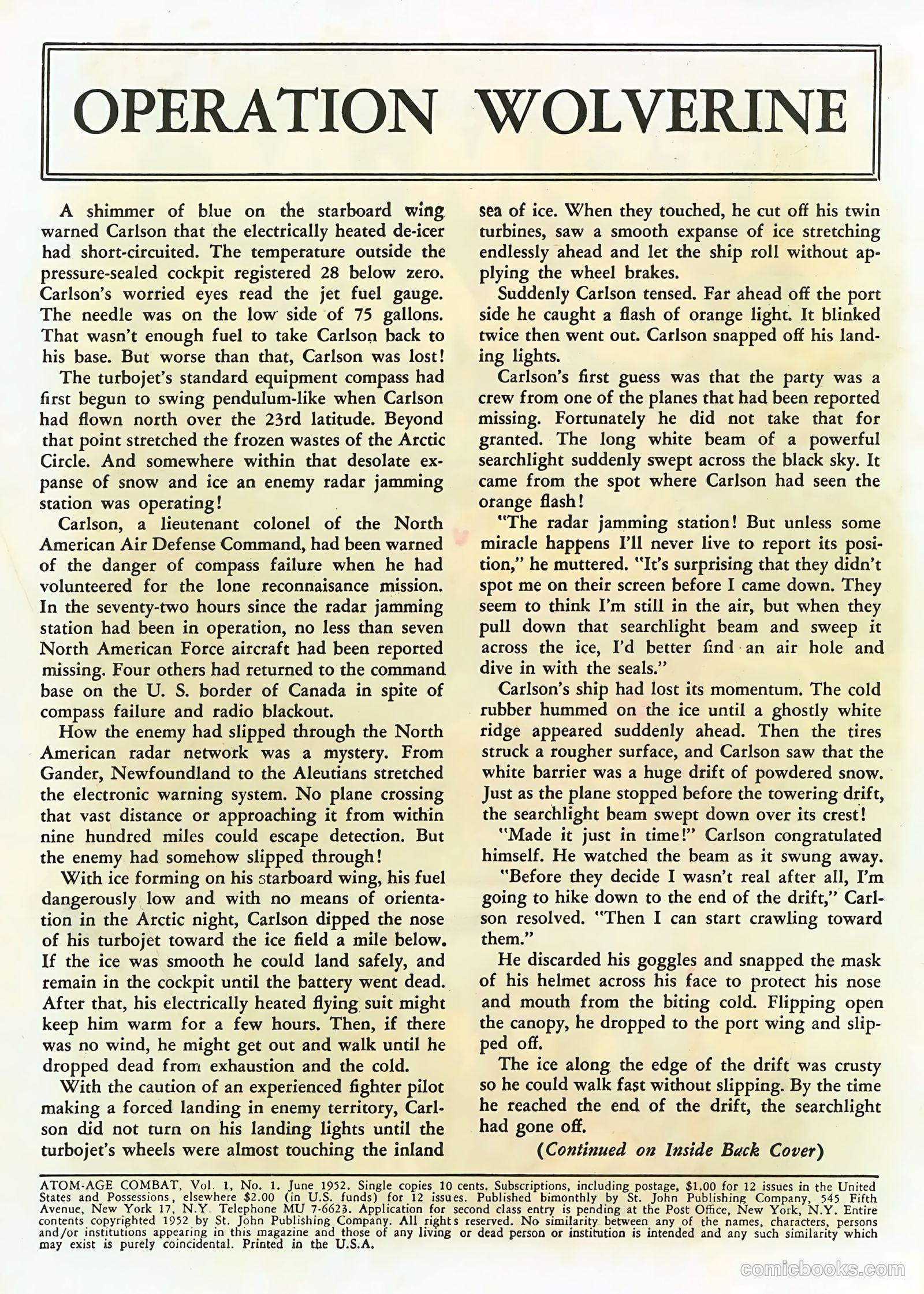 Atom-Age Combat #1 — page 2 of 36