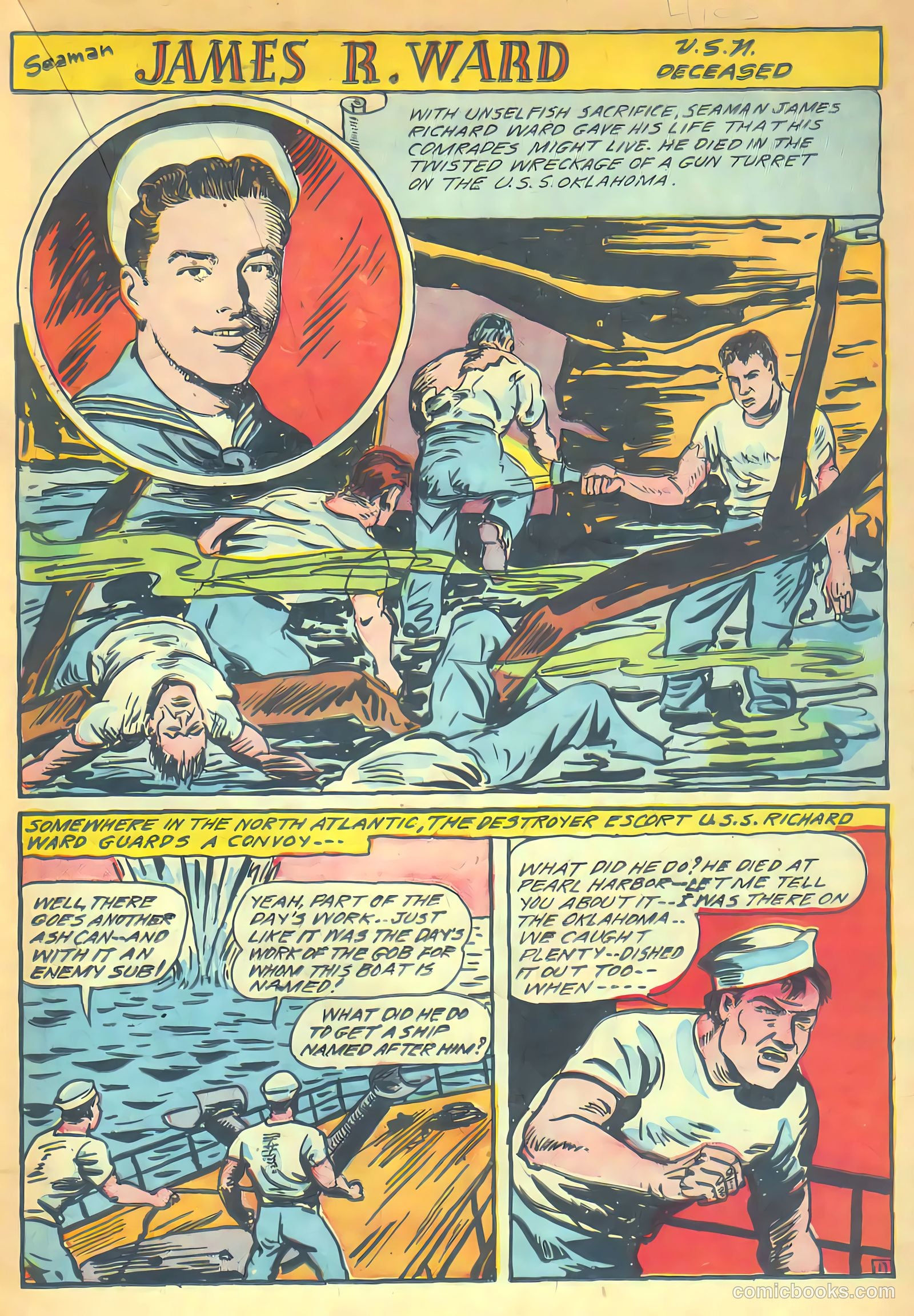 Navy Heroes #1 — page 19 of 35