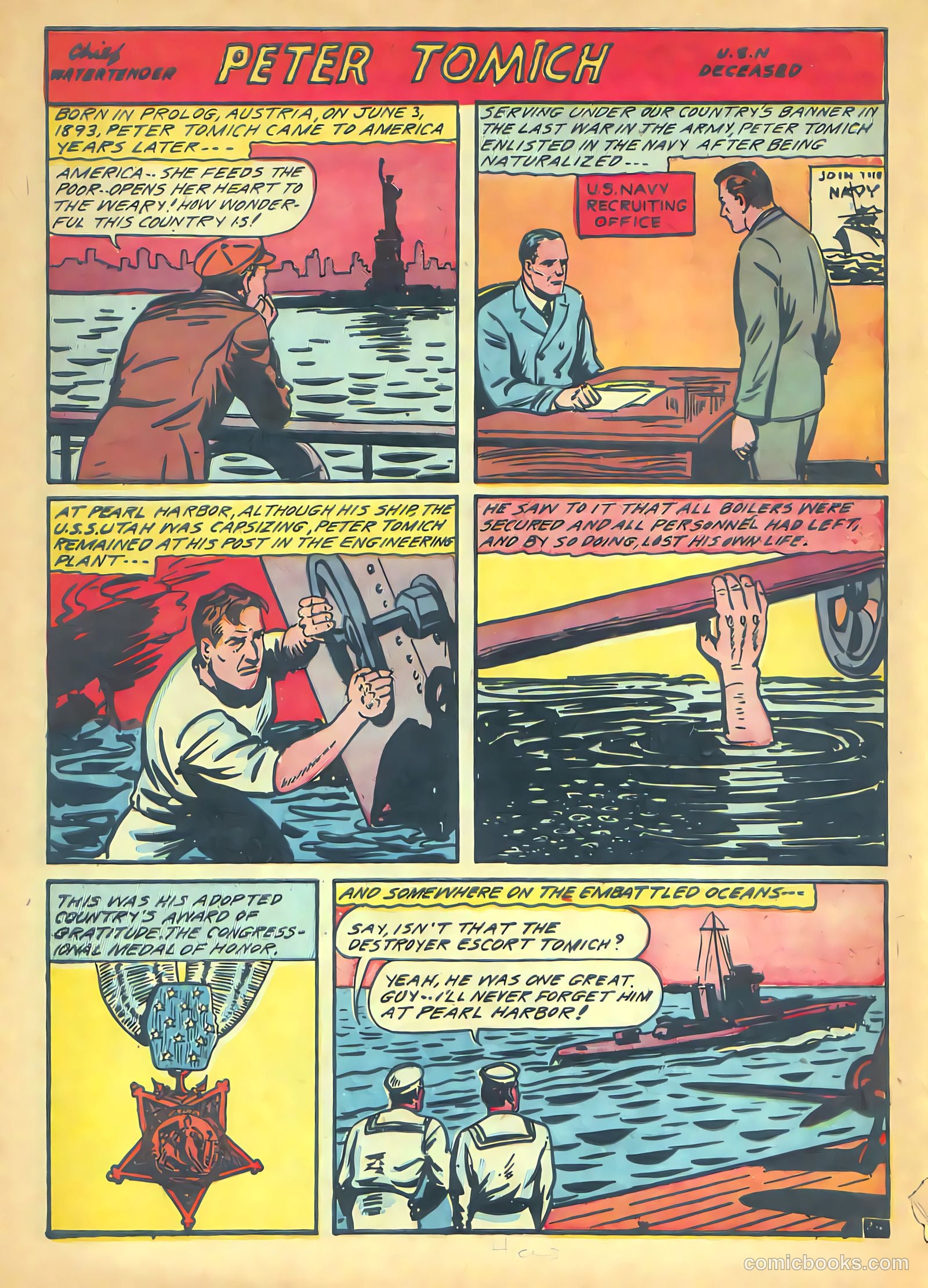 Navy Heroes #1 — page 28 of 35