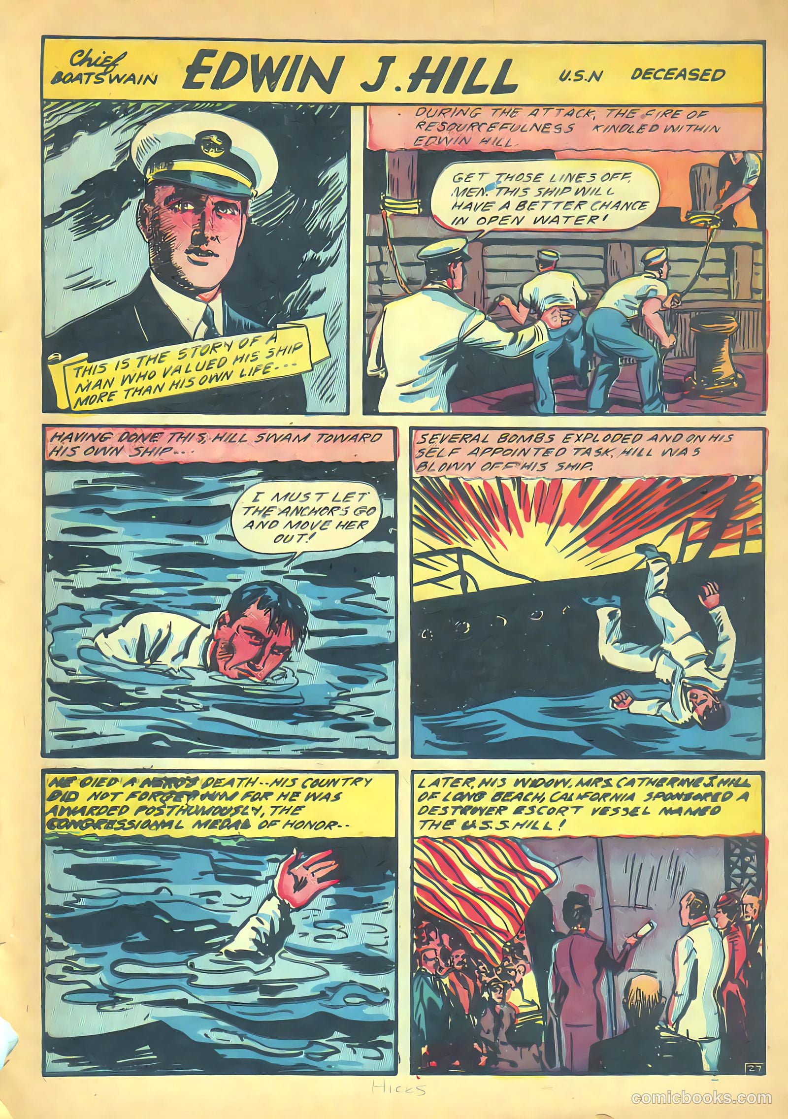 Navy Heroes #1 — page 29 of 35