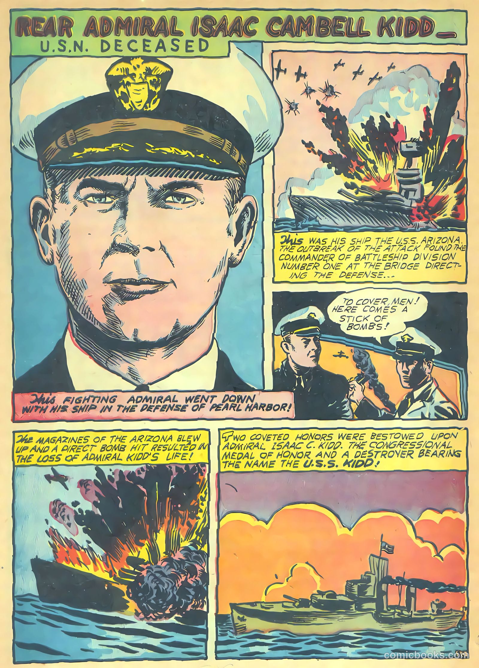 Navy Heroes #1 — page 32 of 35