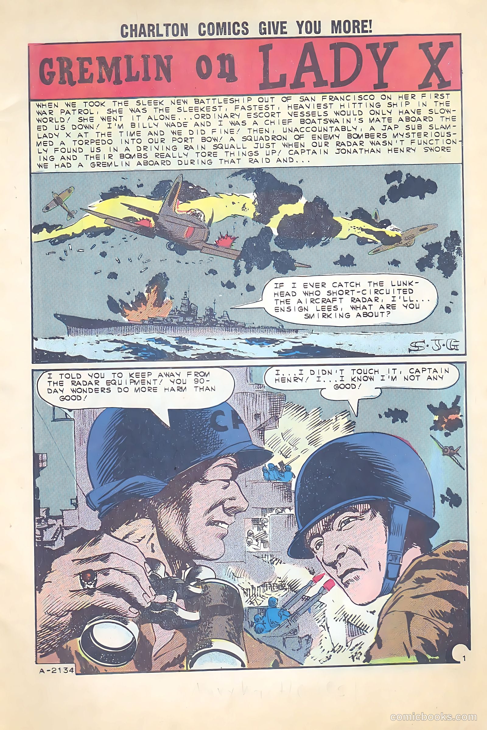 Navy War Heroes #1 — page 3 of 36