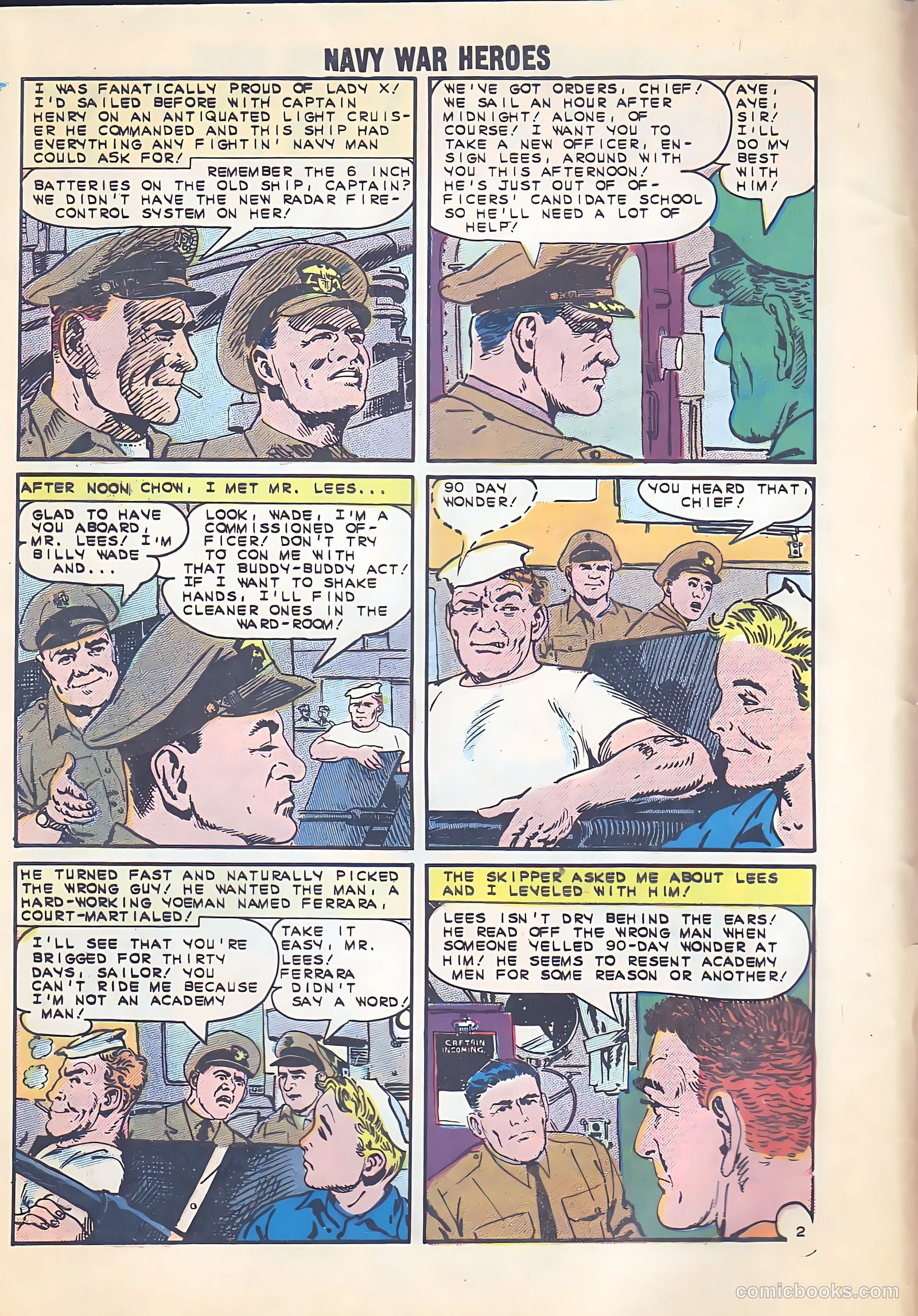 Navy War Heroes #1 — page 4 of 36