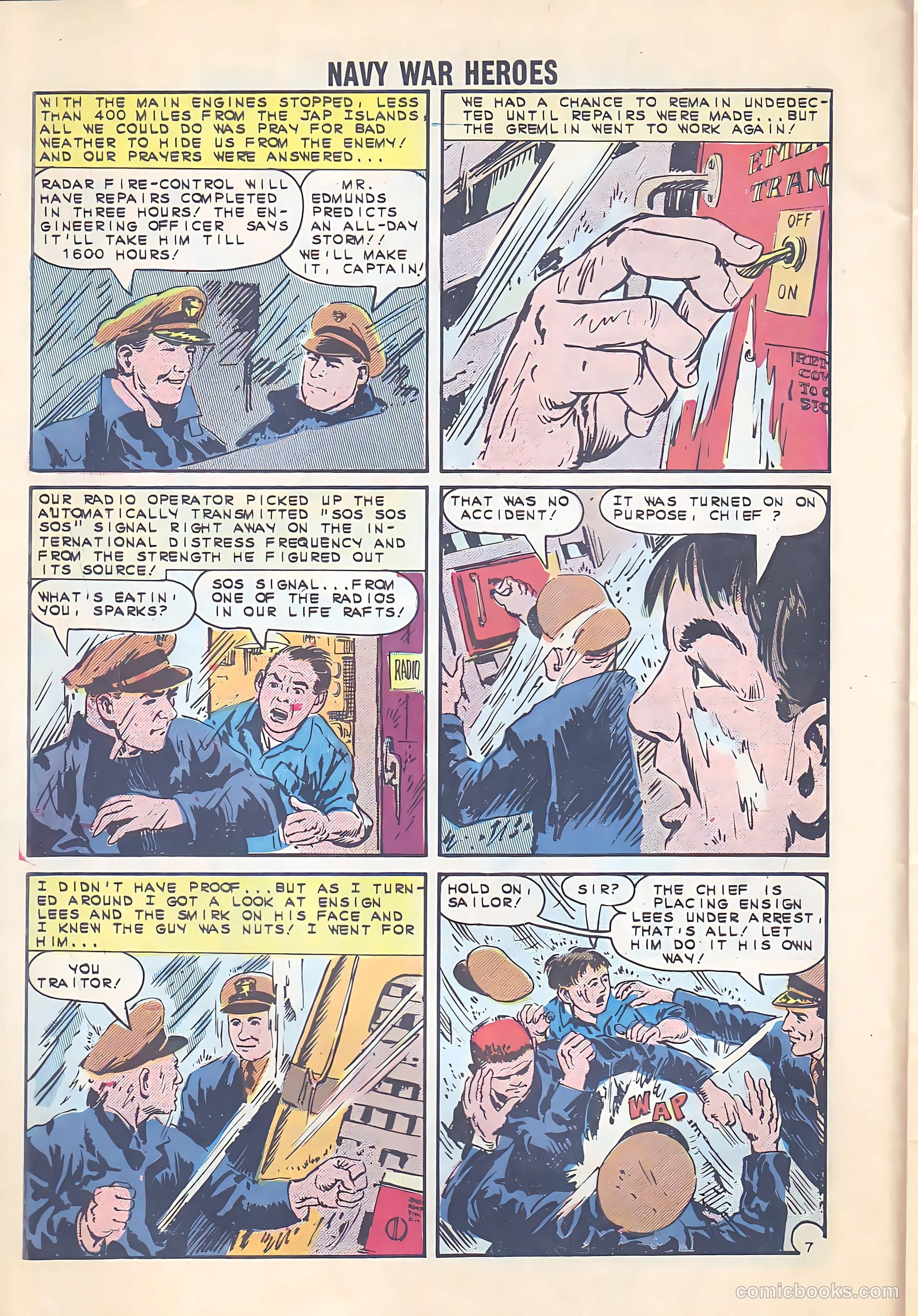 Navy War Heroes #1 — page 10 of 36