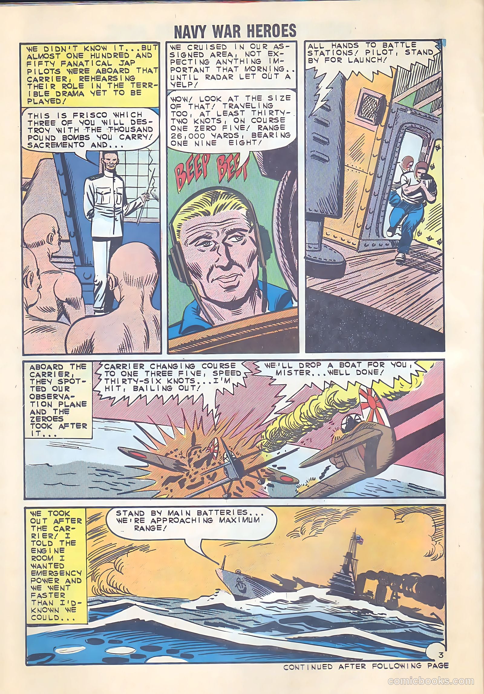 Navy War Heroes #1 — page 14 of 36