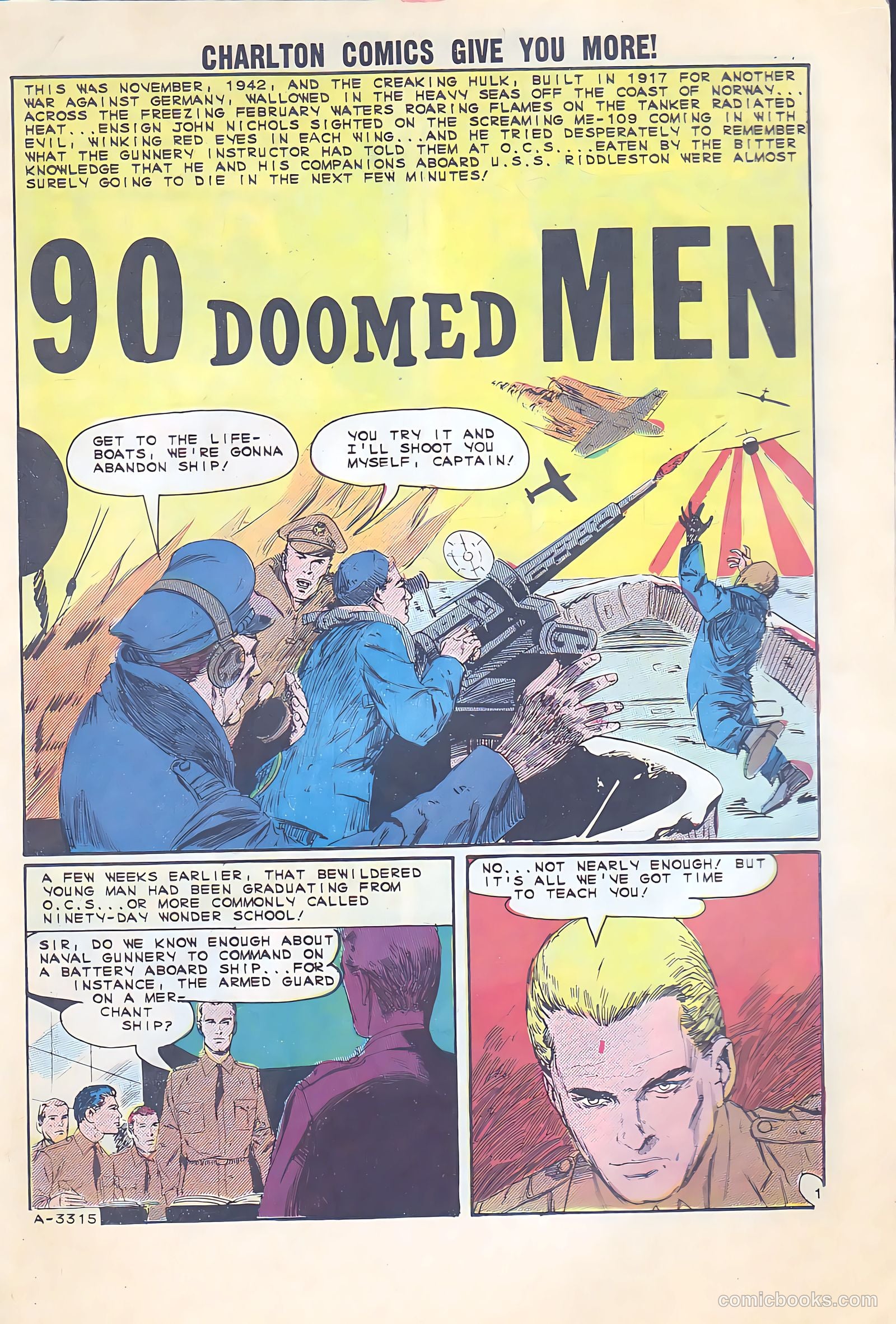 Navy War Heroes #1 — page 19 of 36