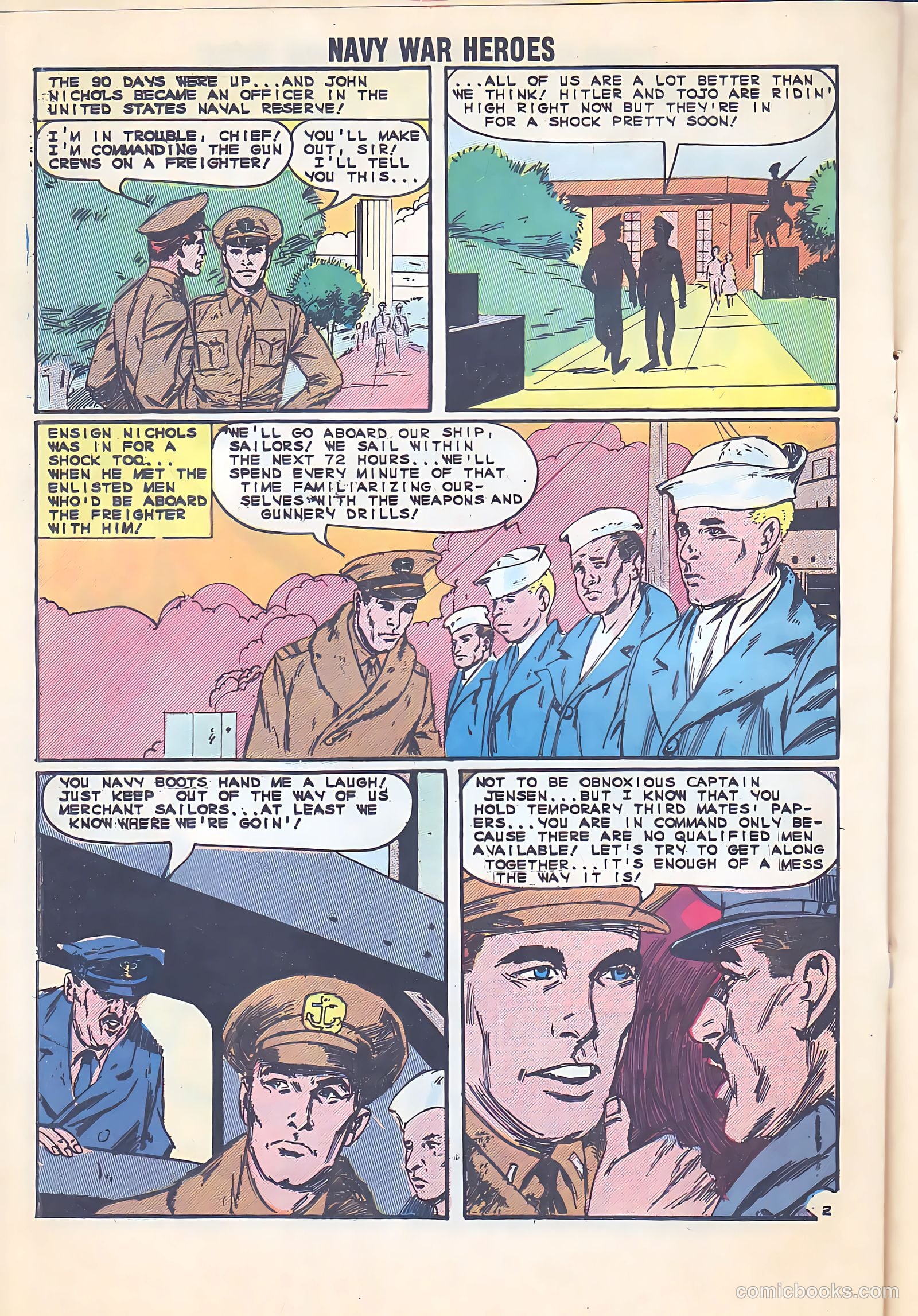 Navy War Heroes #1 — page 20 of 36