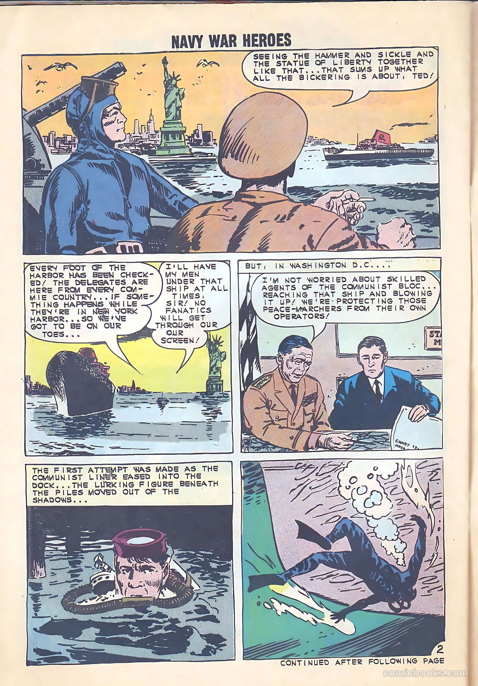 Navy War Heroes #1 — page 30 of 36