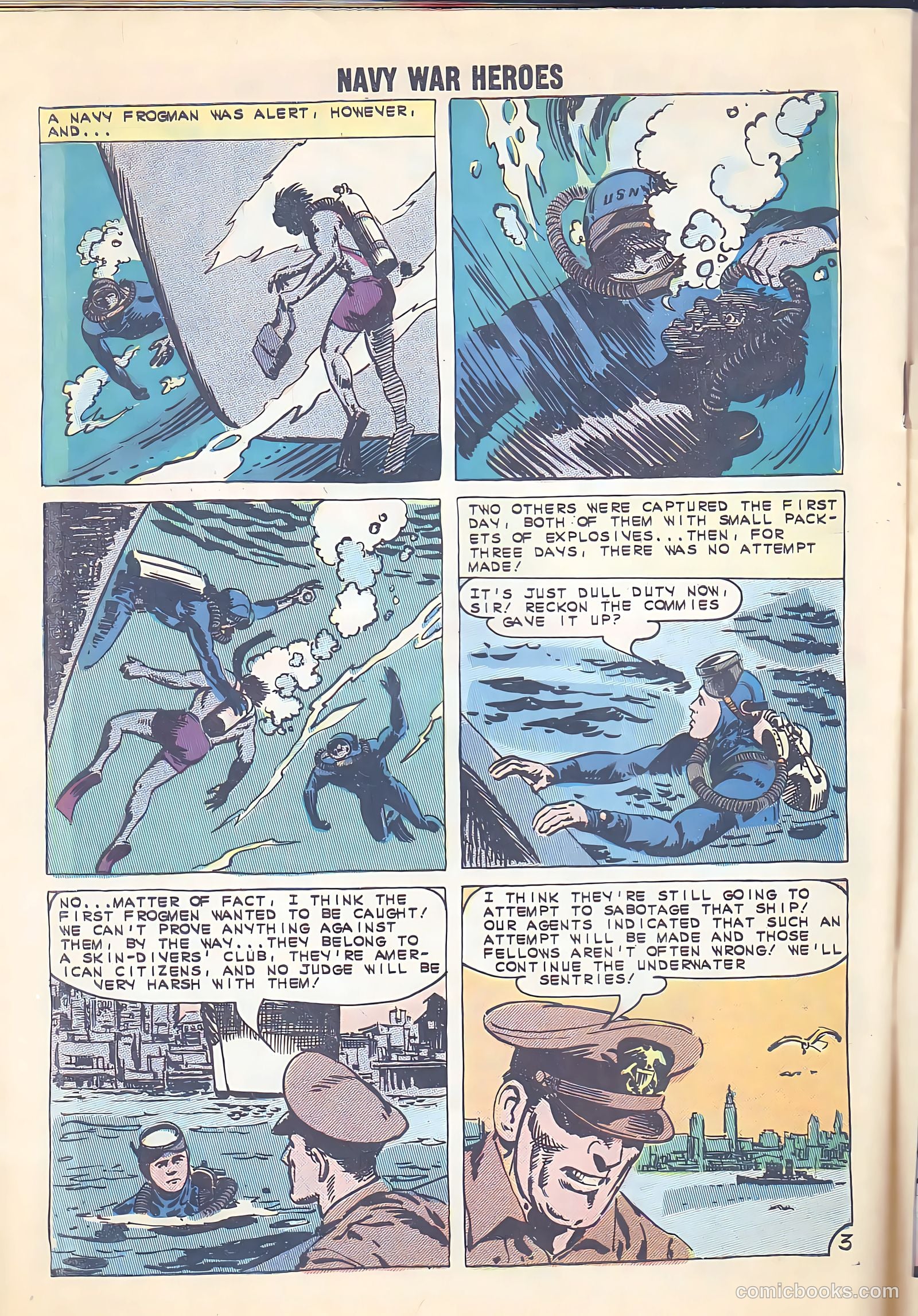 Navy War Heroes #1 — page 32 of 36