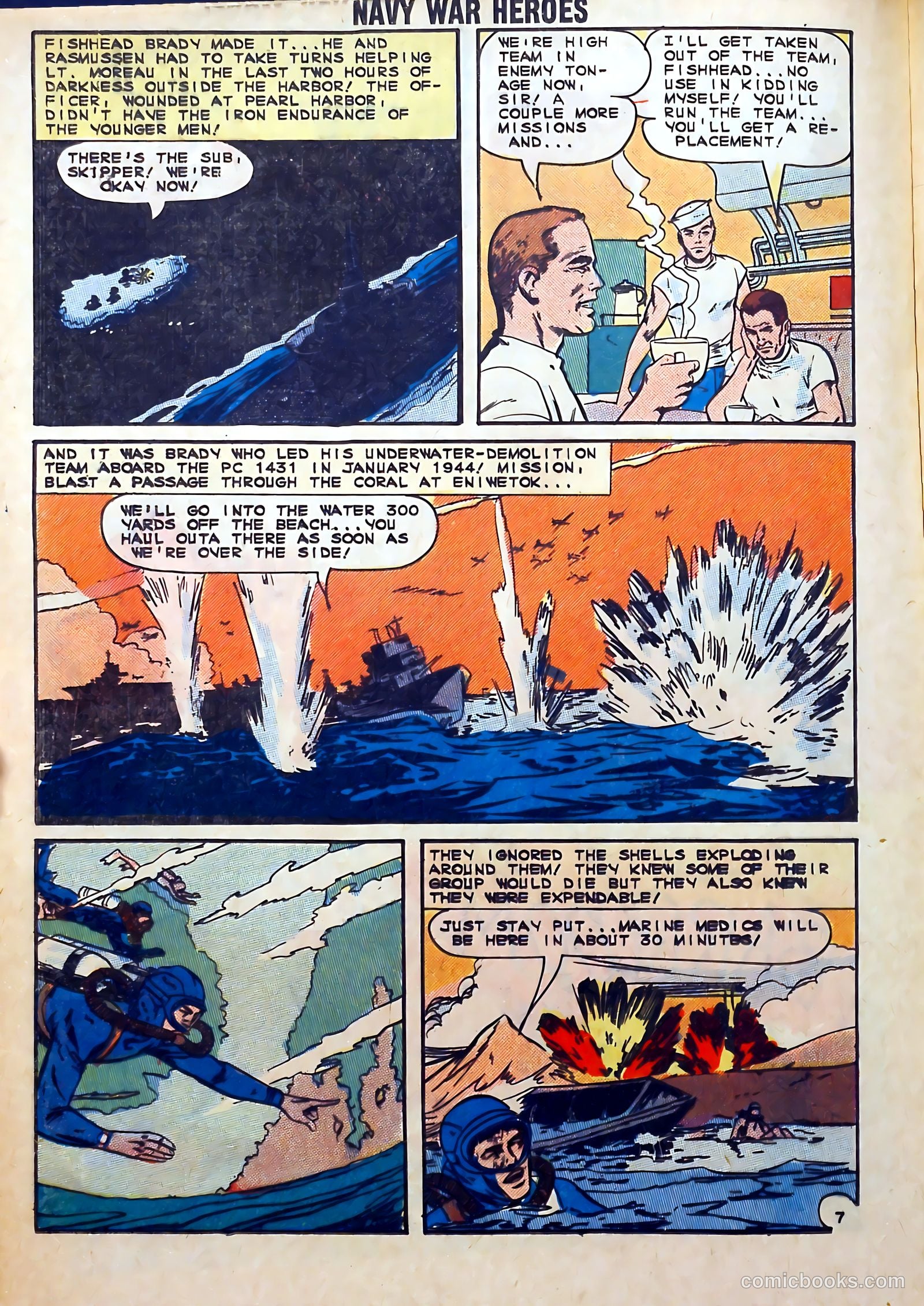 Navy War Heroes #2 — page 20 of 36