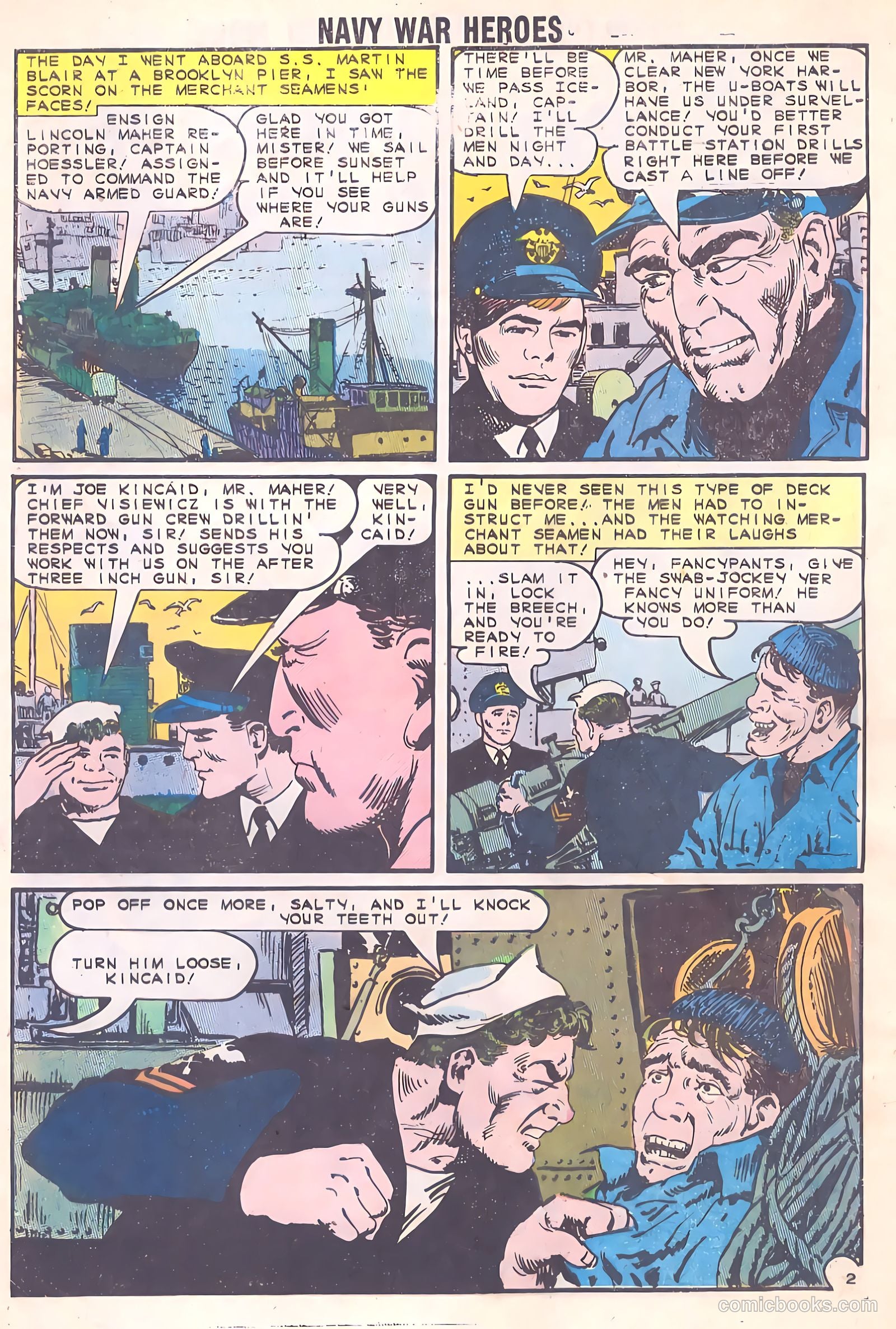 Navy War Heroes #3 — page 4 of 36