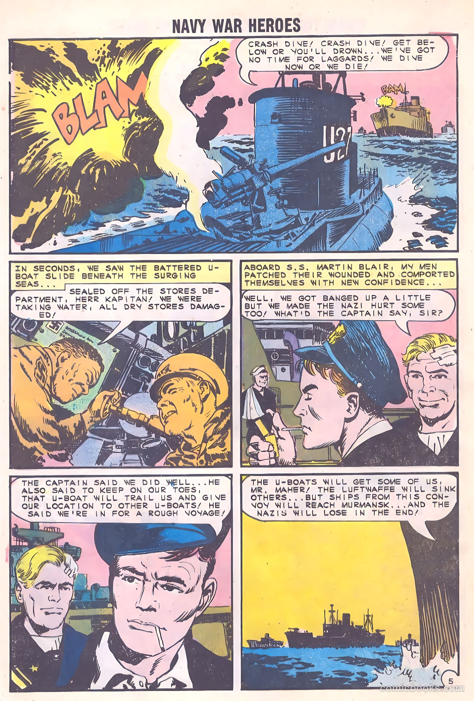 Navy War Heroes #3 — page 8 of 36