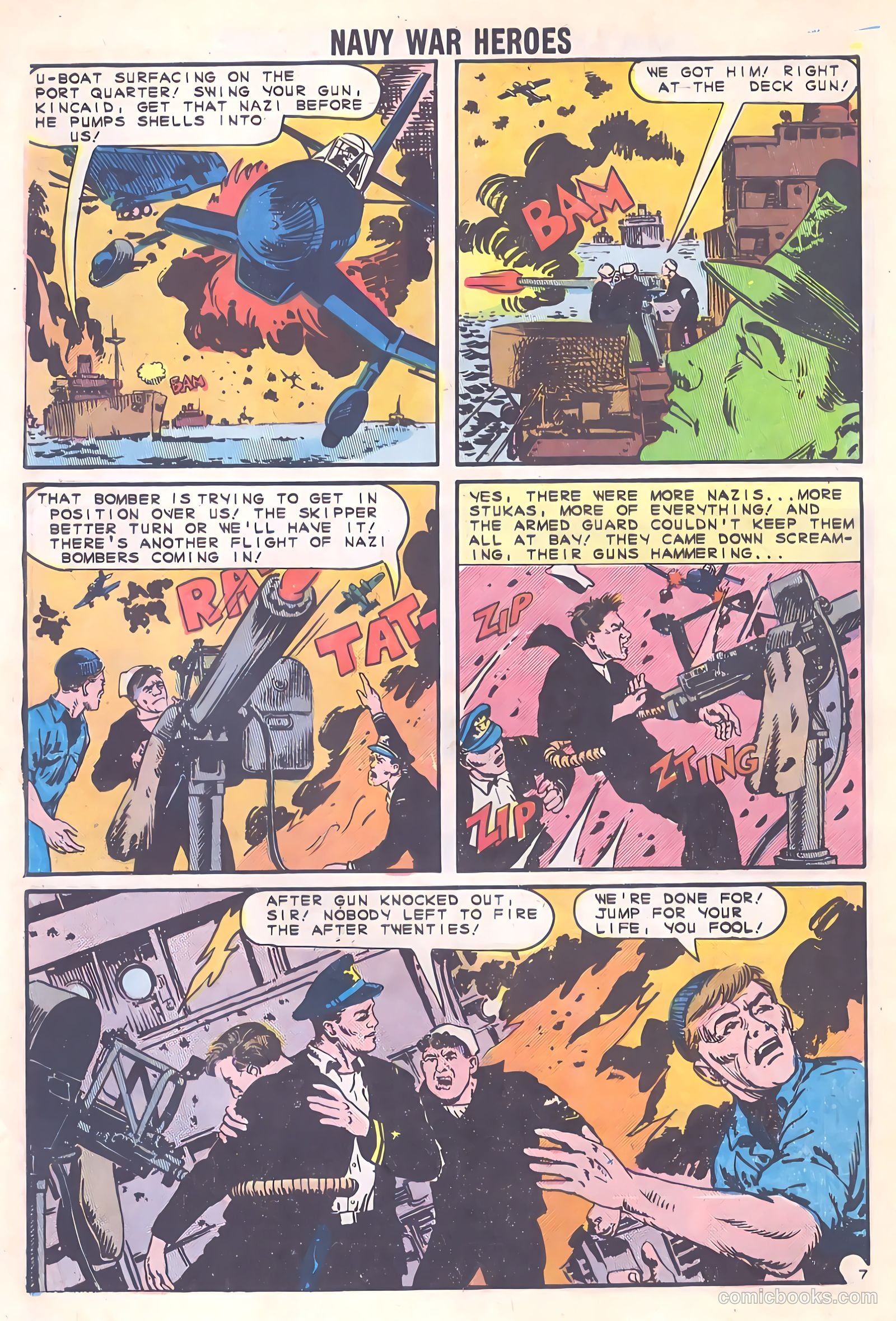 Navy War Heroes #3 — page 10 of 36