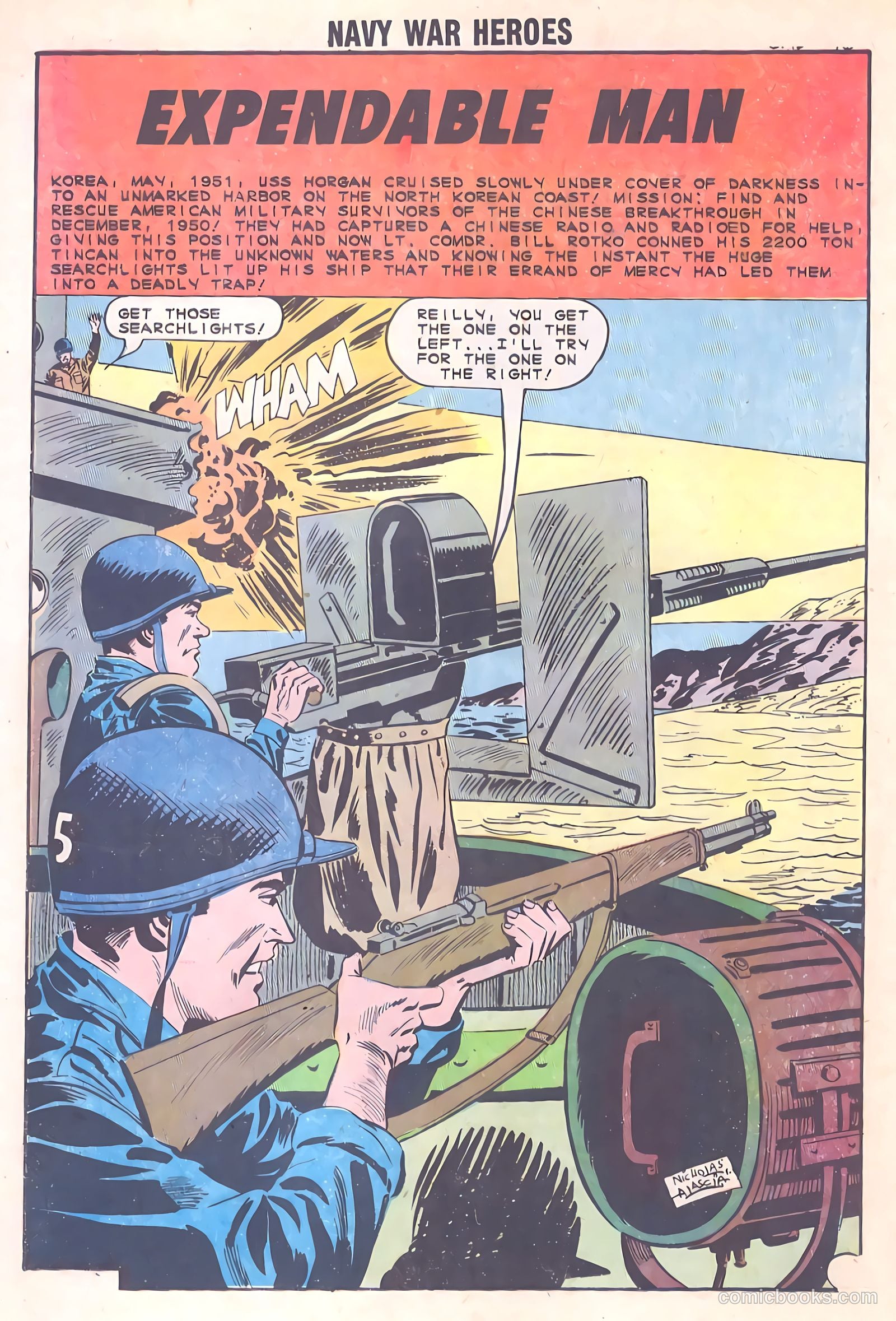 Navy War Heroes #3 — page 18 of 36
