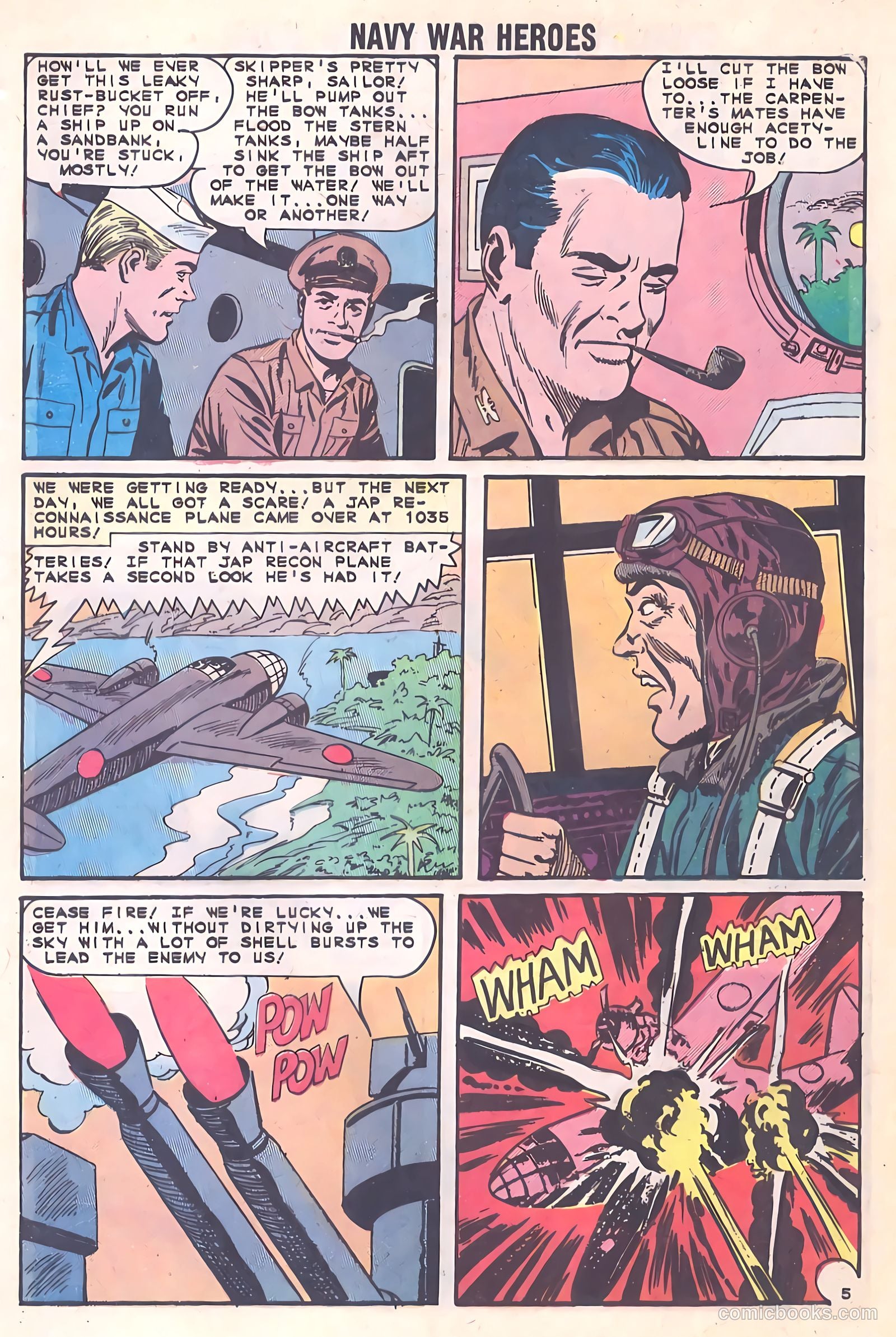 Navy War Heroes #3 — page 28 of 36