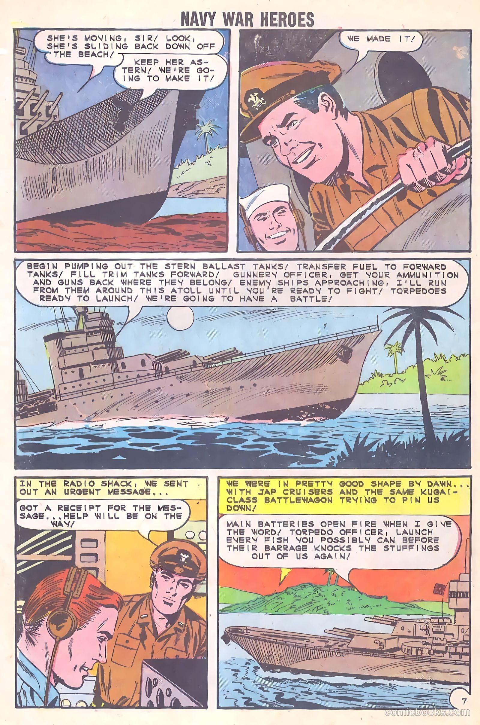 Navy War Heroes #3 — page 30 of 36