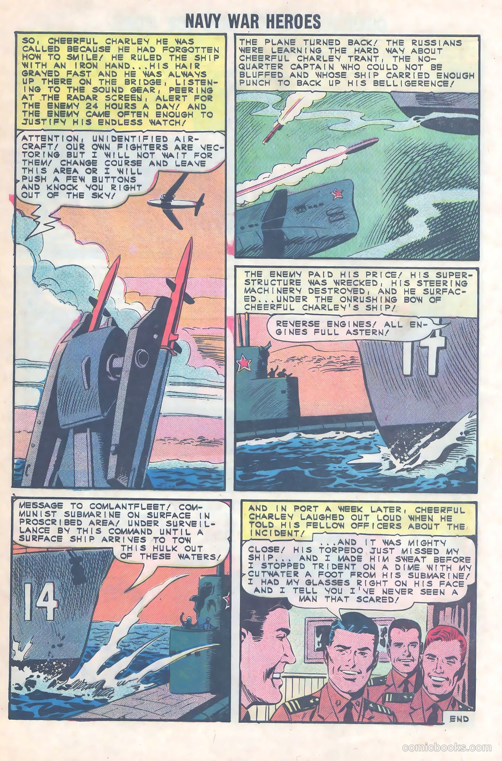 Navy War Heroes #4 — page 8 of 36
