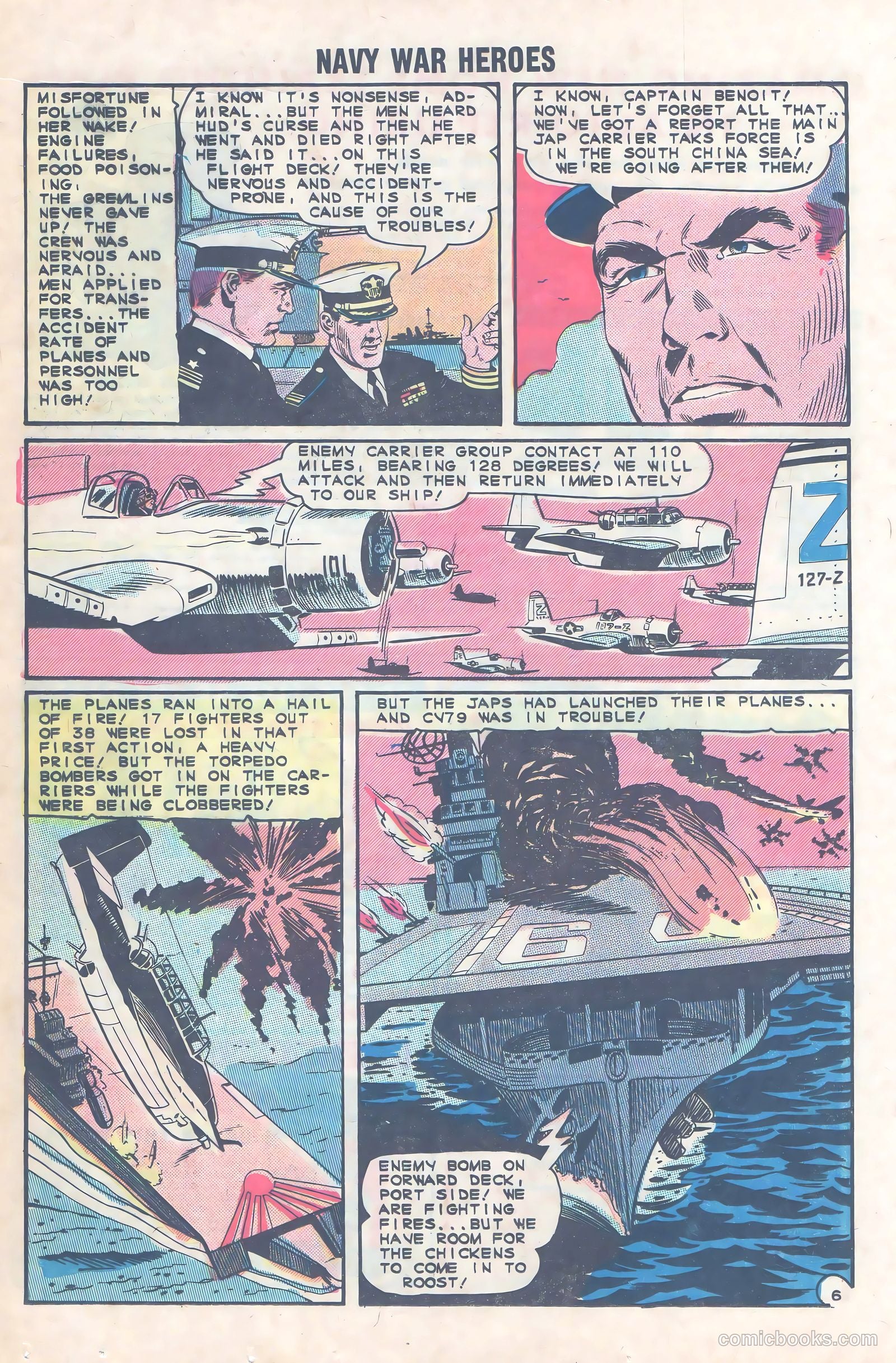 Navy War Heroes #4 — page 16 of 36