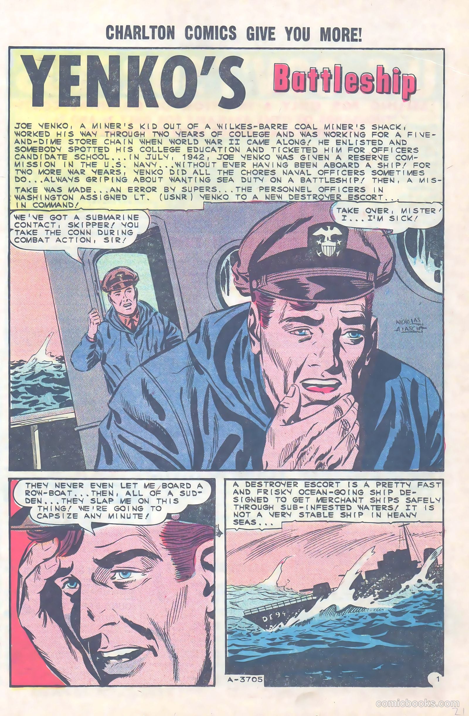 Navy War Heroes #4 — page 21 of 36