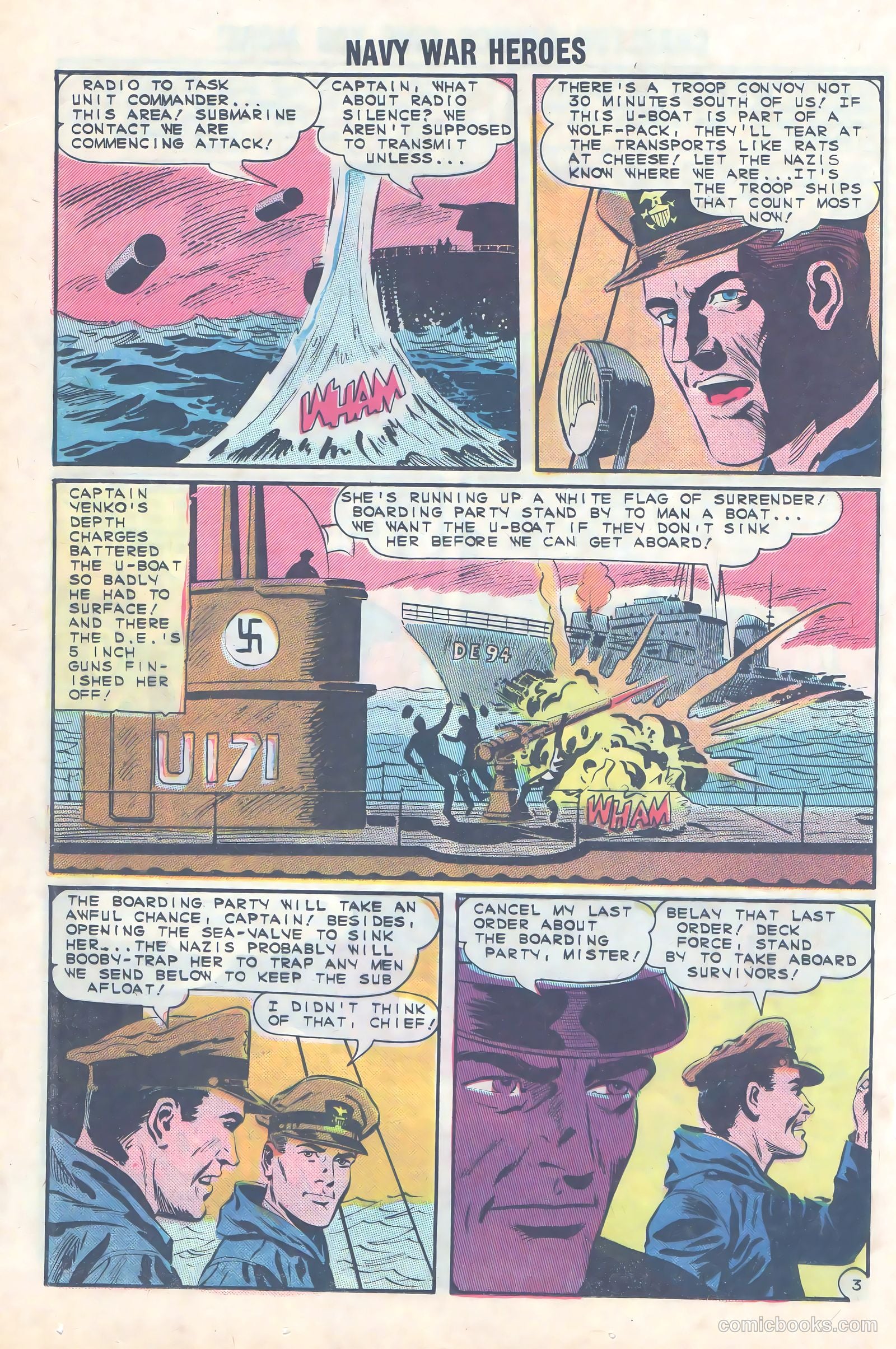 Navy War Heroes #4 — page 24 of 36