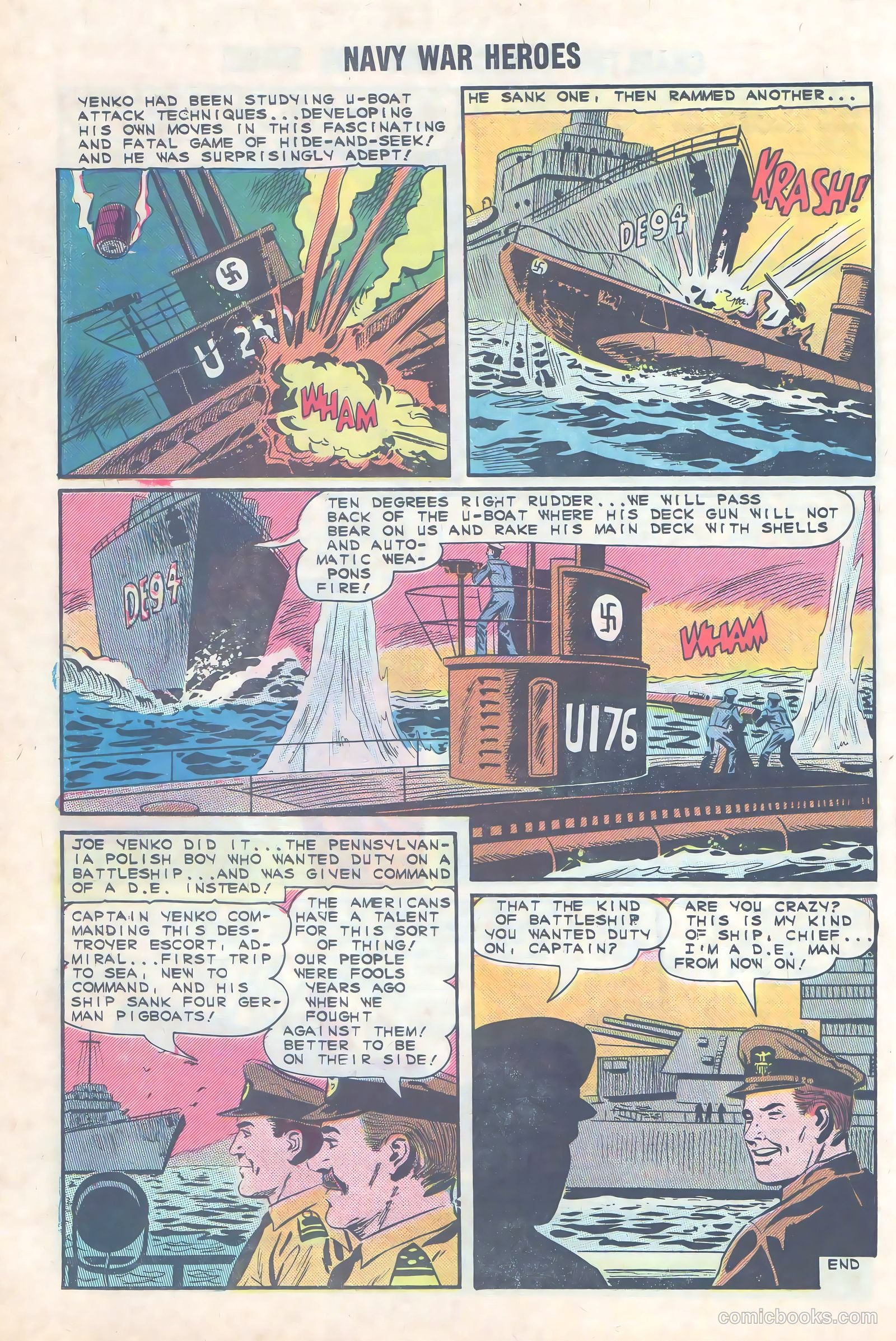 Navy War Heroes #4 — page 26 of 36